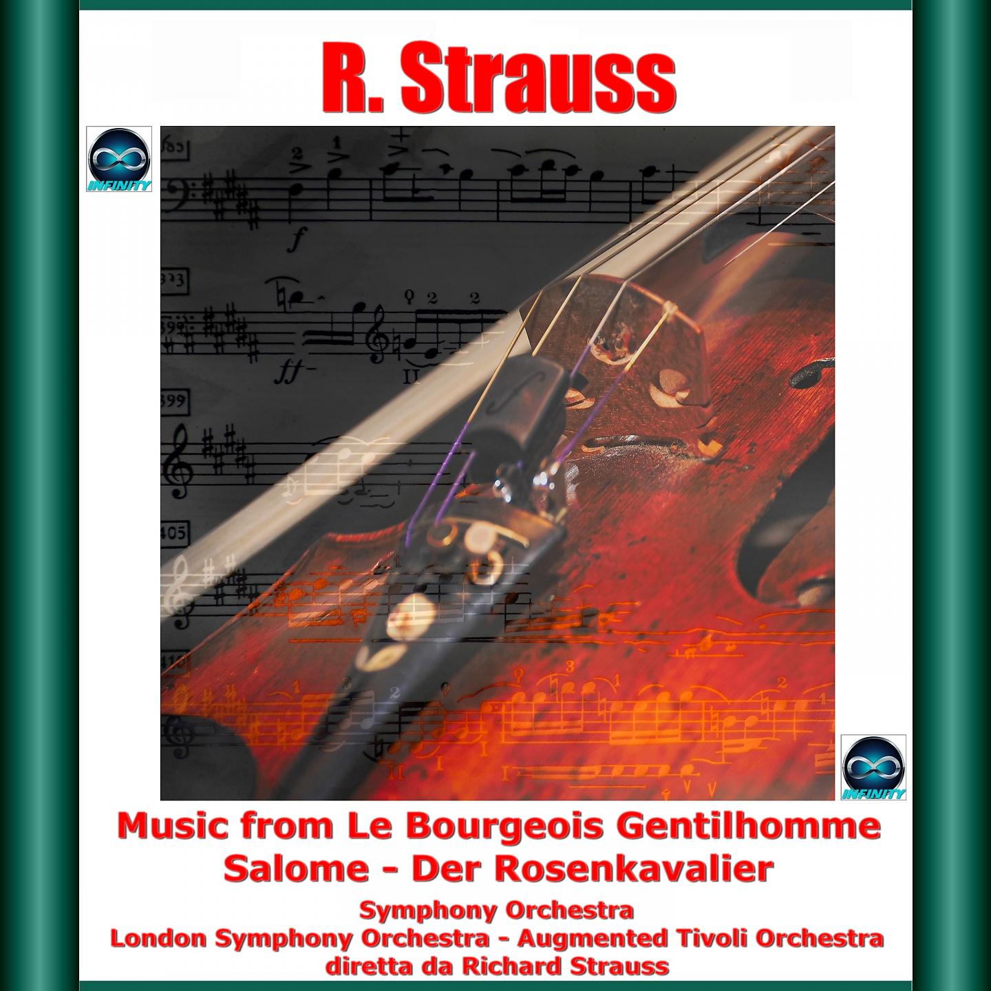Постер альбома R. Strauss: Music from Le Bourgeois Gentilhomme - Salome - Der Rosenkavalier