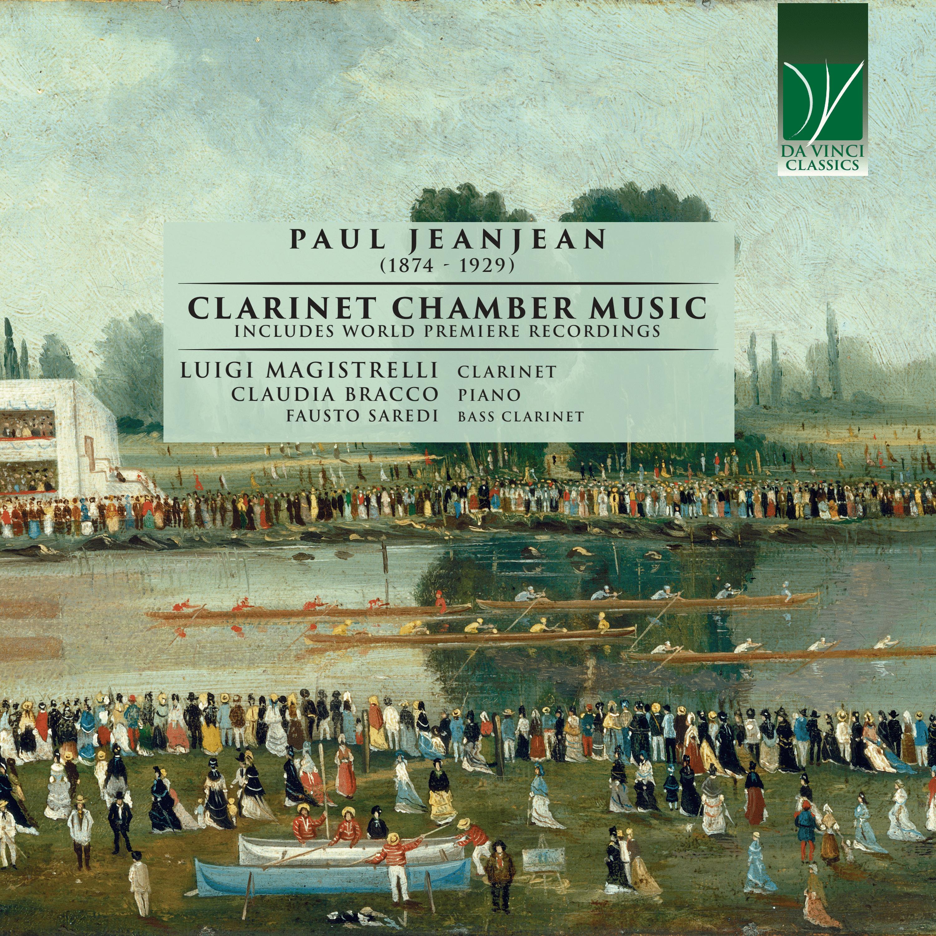 Постер альбома Paul Jeanjean: Clarinet Chamber Music