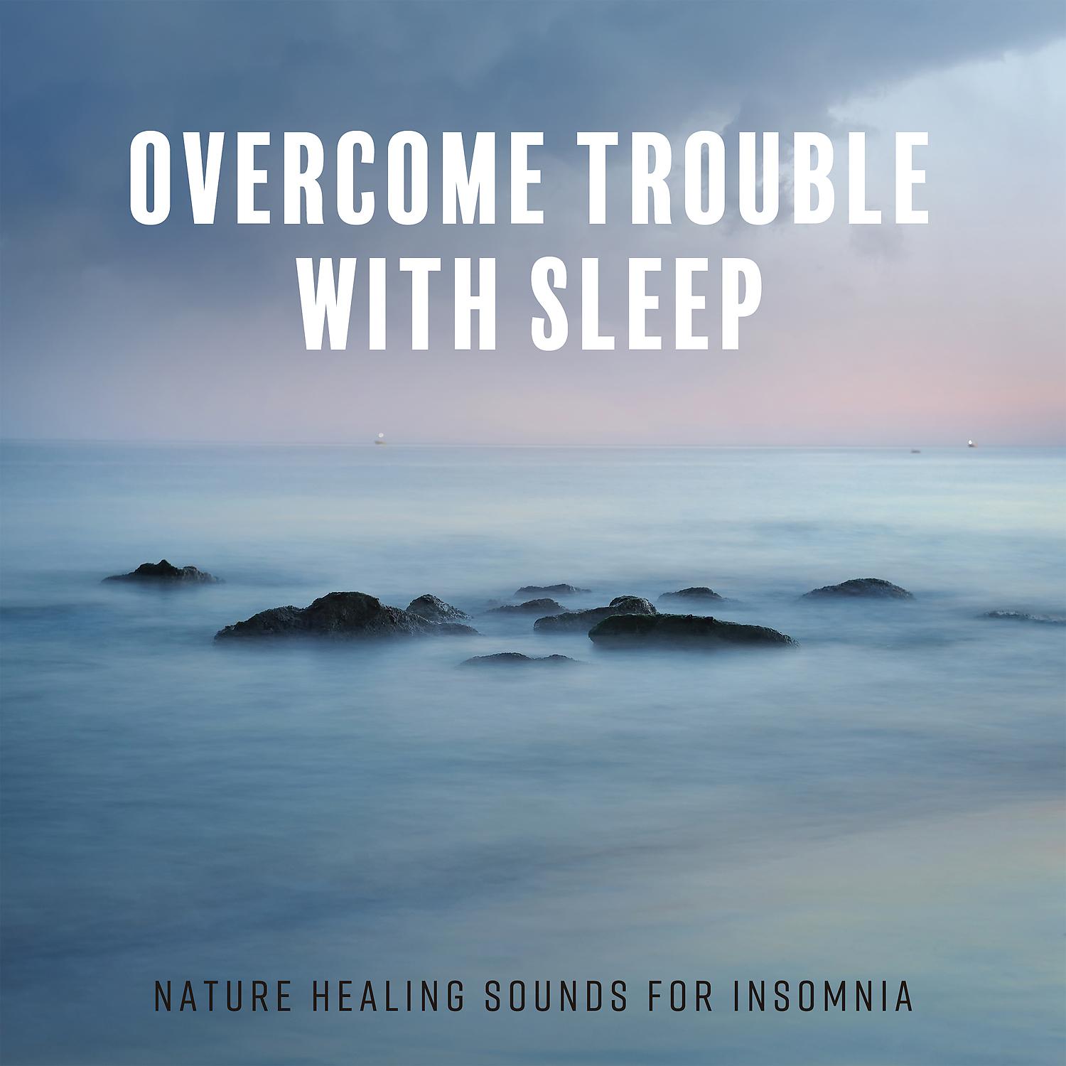 Постер альбома Overcome Trouble with Sleep - Nature Healing Sounds for Insomnia: Relaxing Soft Sounds, Better Sleep, Stress Relief & Rest