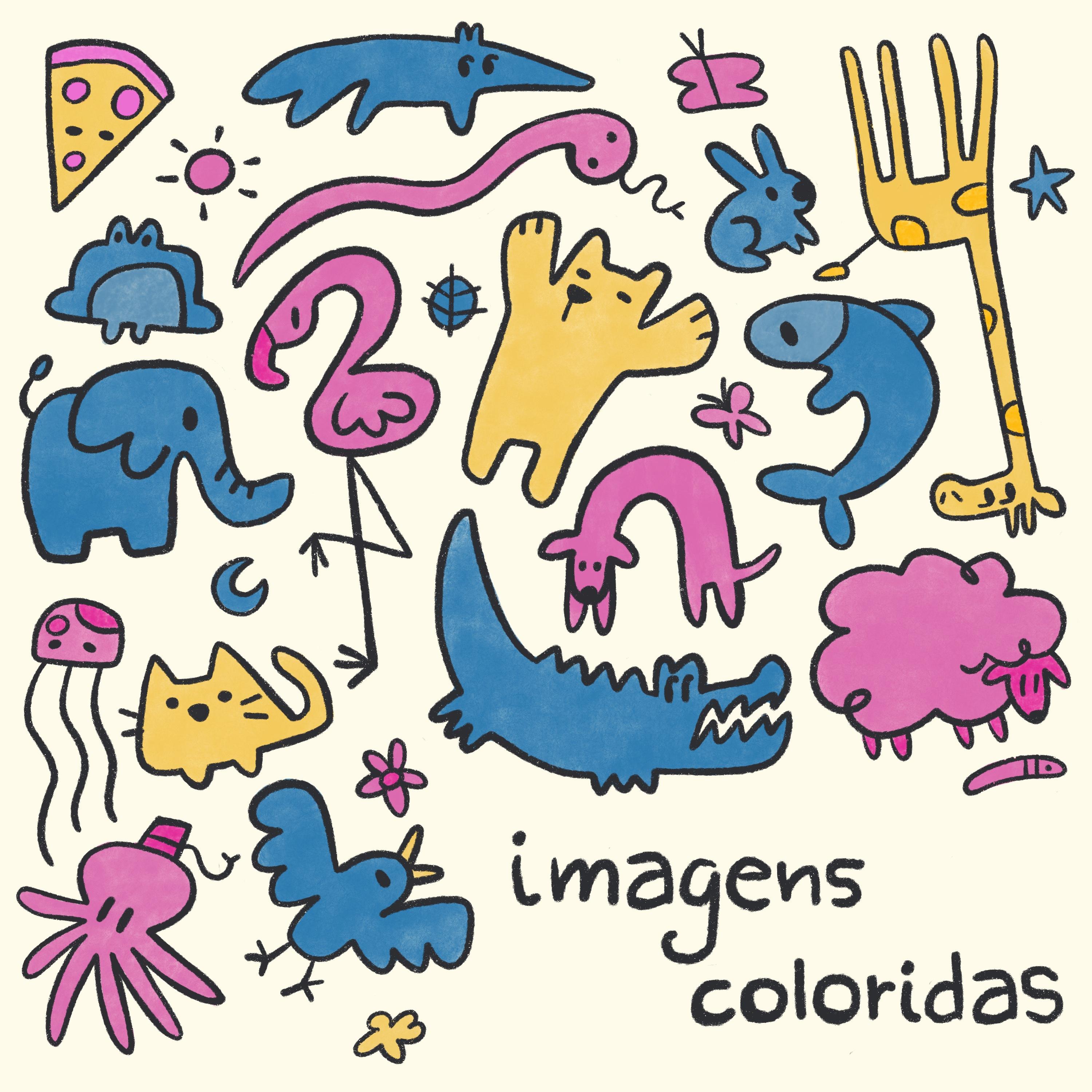 Постер альбома Imagens Coloridas