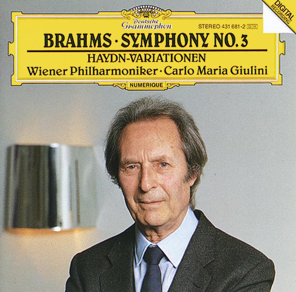 Постер альбома Brahms: Symphony No.3; Haydn-Variations