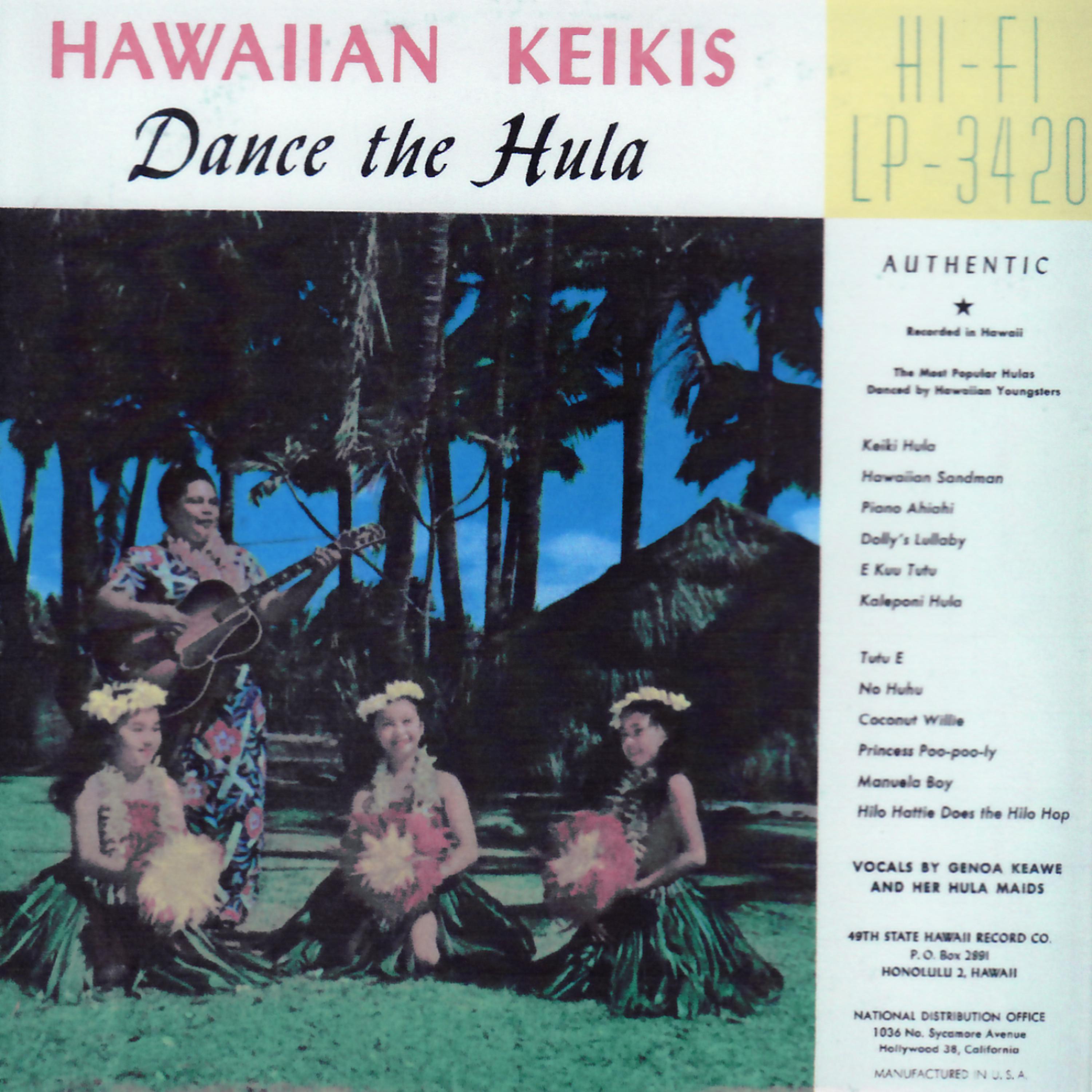 Постер альбома Hawaiian Keikis Dance the Hula