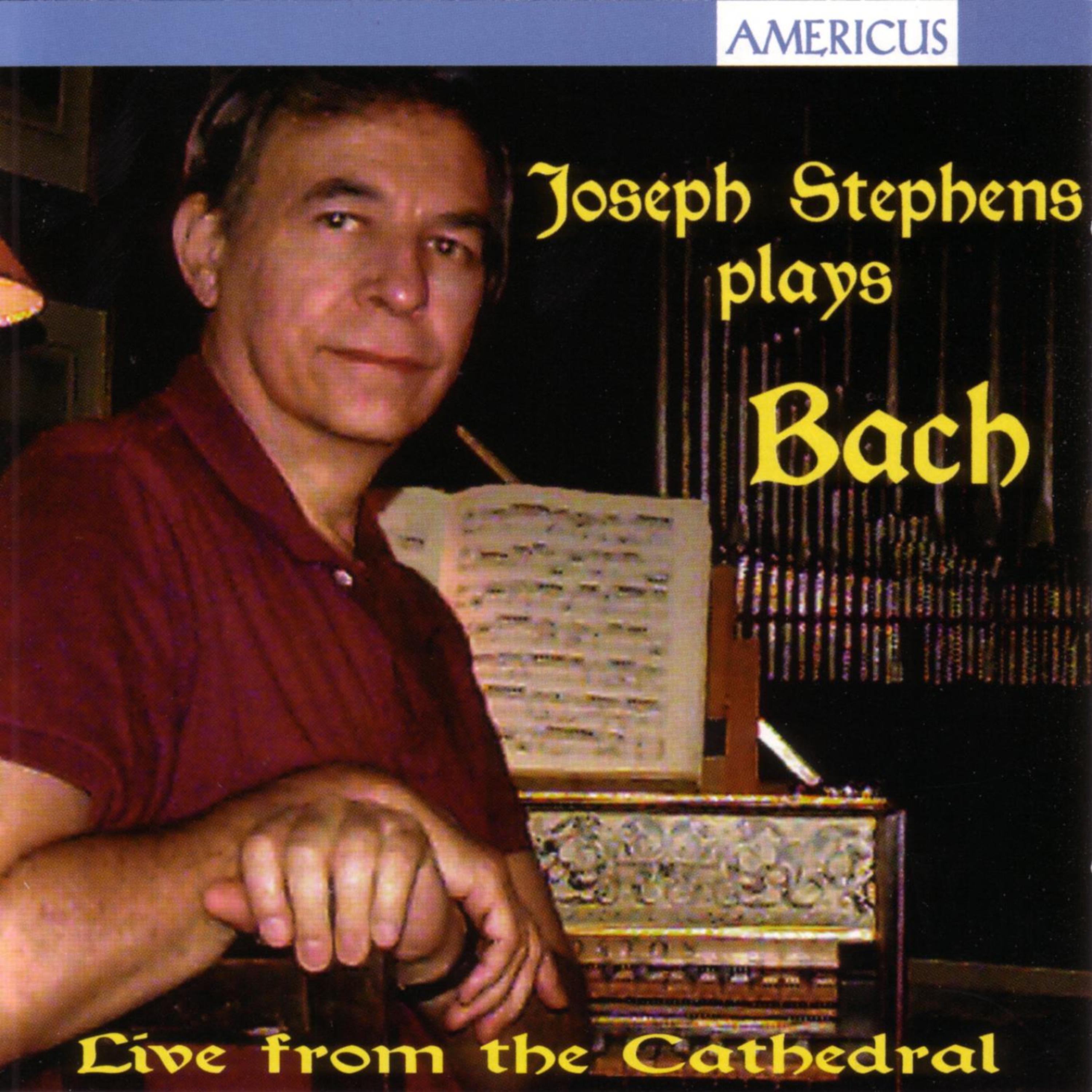 Постер альбома Stephens Plays Bach Live