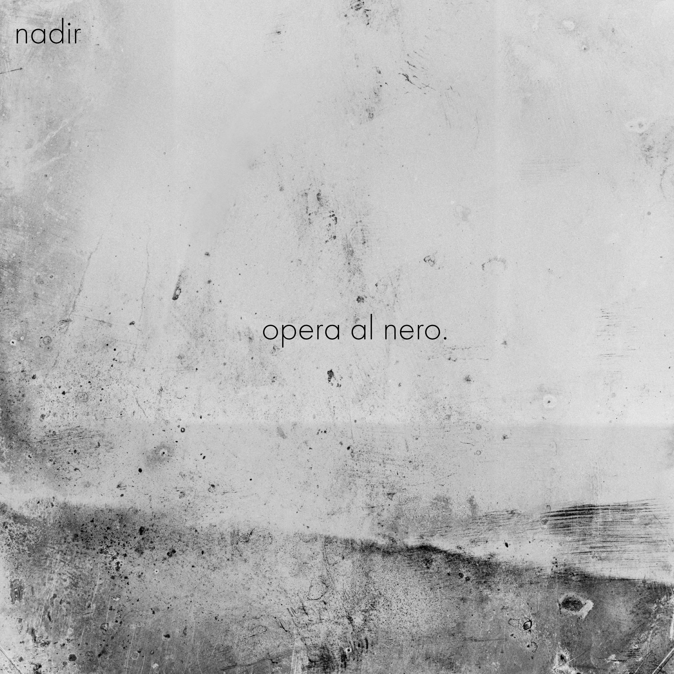 Постер альбома Opera al nero