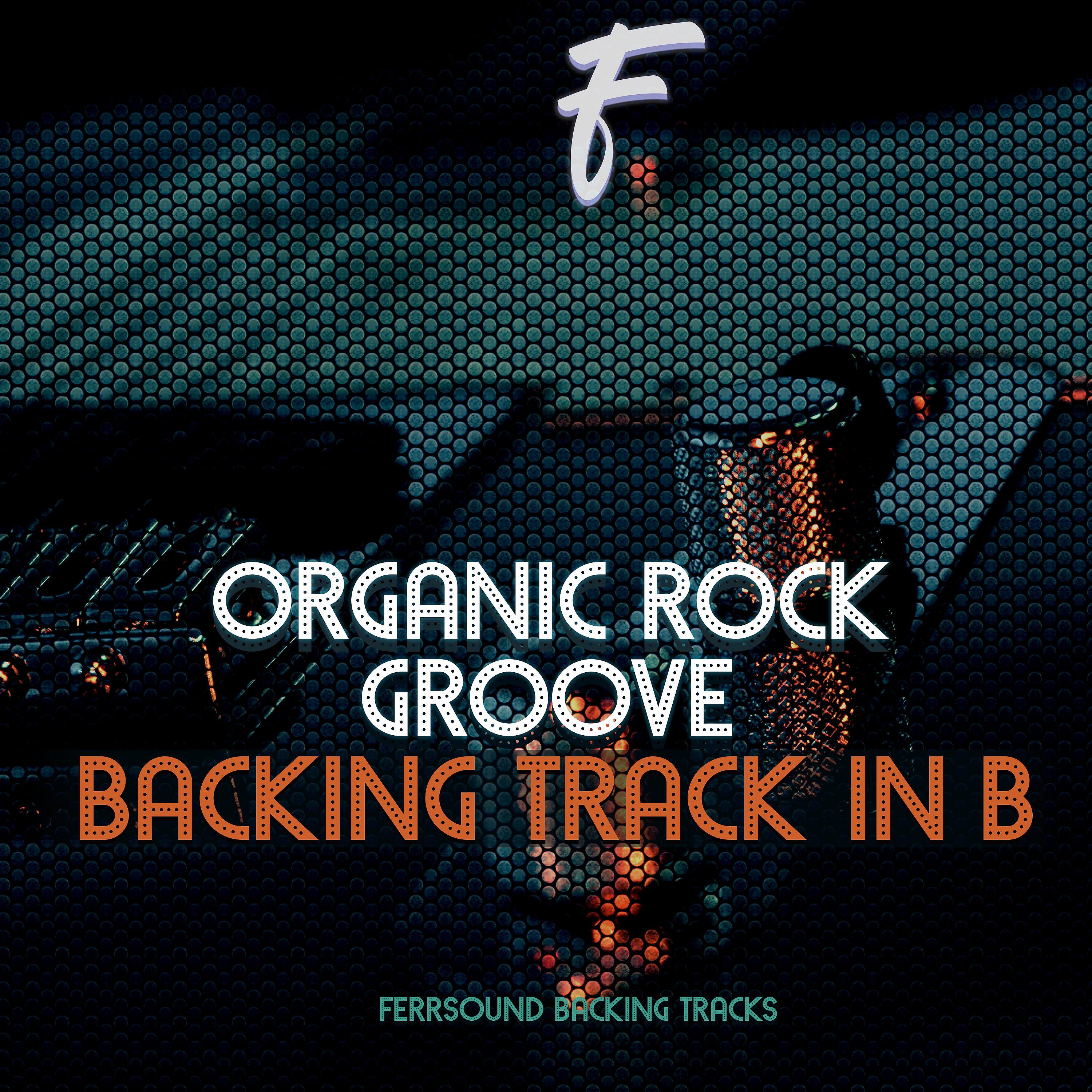 Постер альбома Organic Rock Groove Backing Track In B