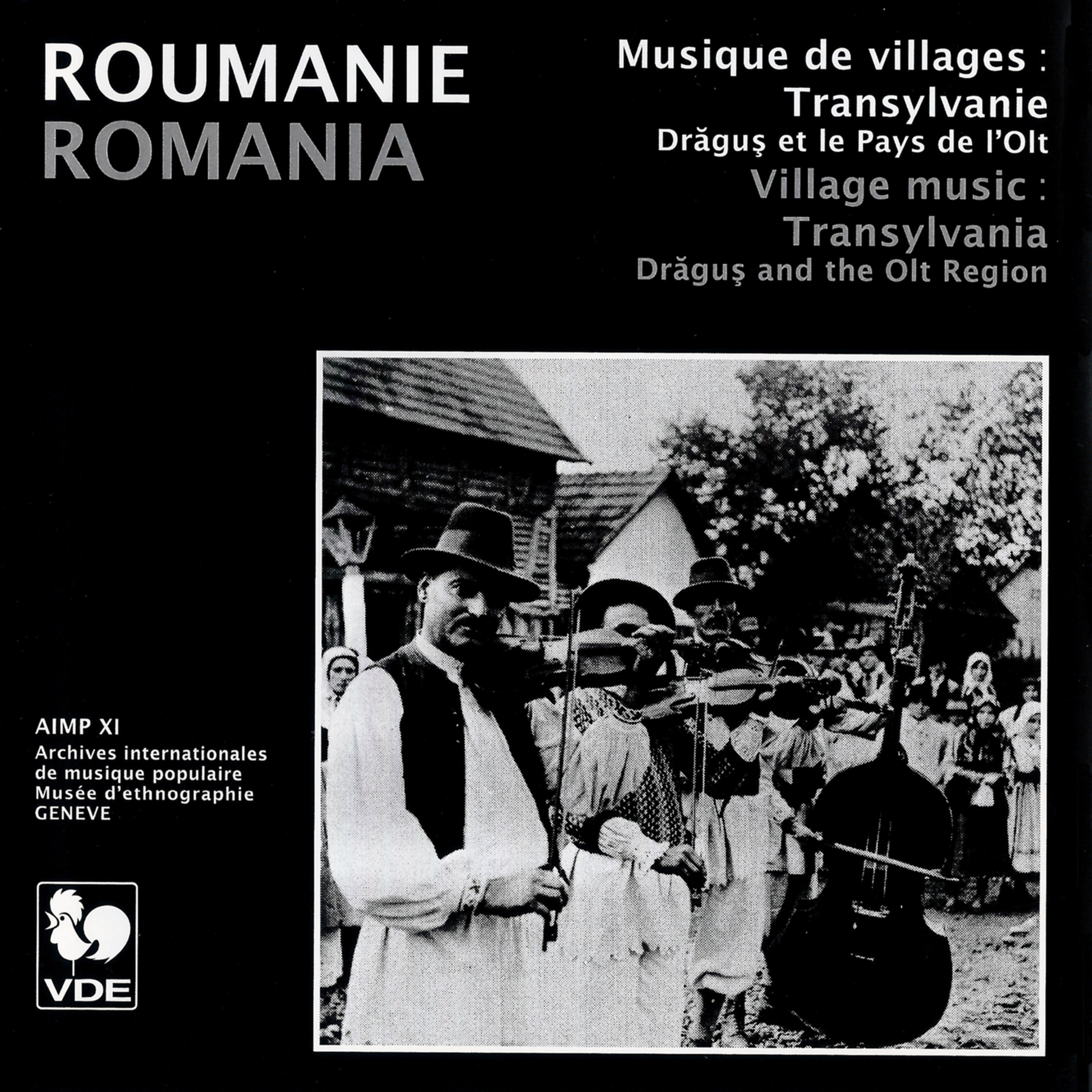 Постер альбома Constantin Brailoiu: Village Music from Romania: Transylvania, Dragus and the Olt Region