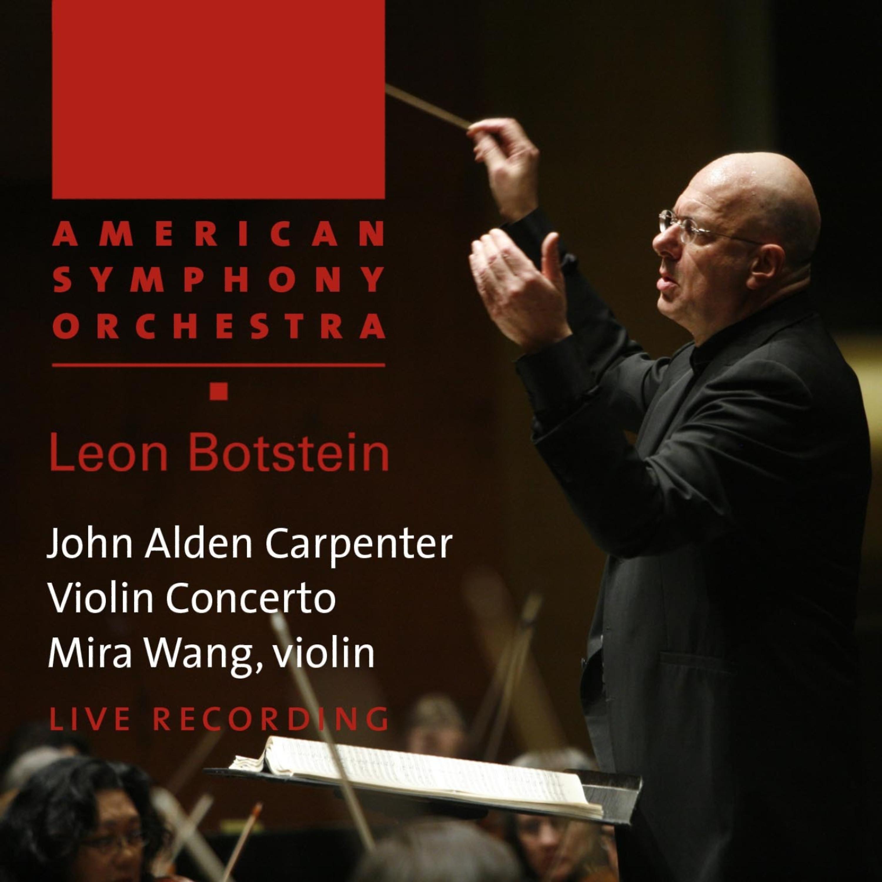 Постер альбома Carpenter: Violin Concerto