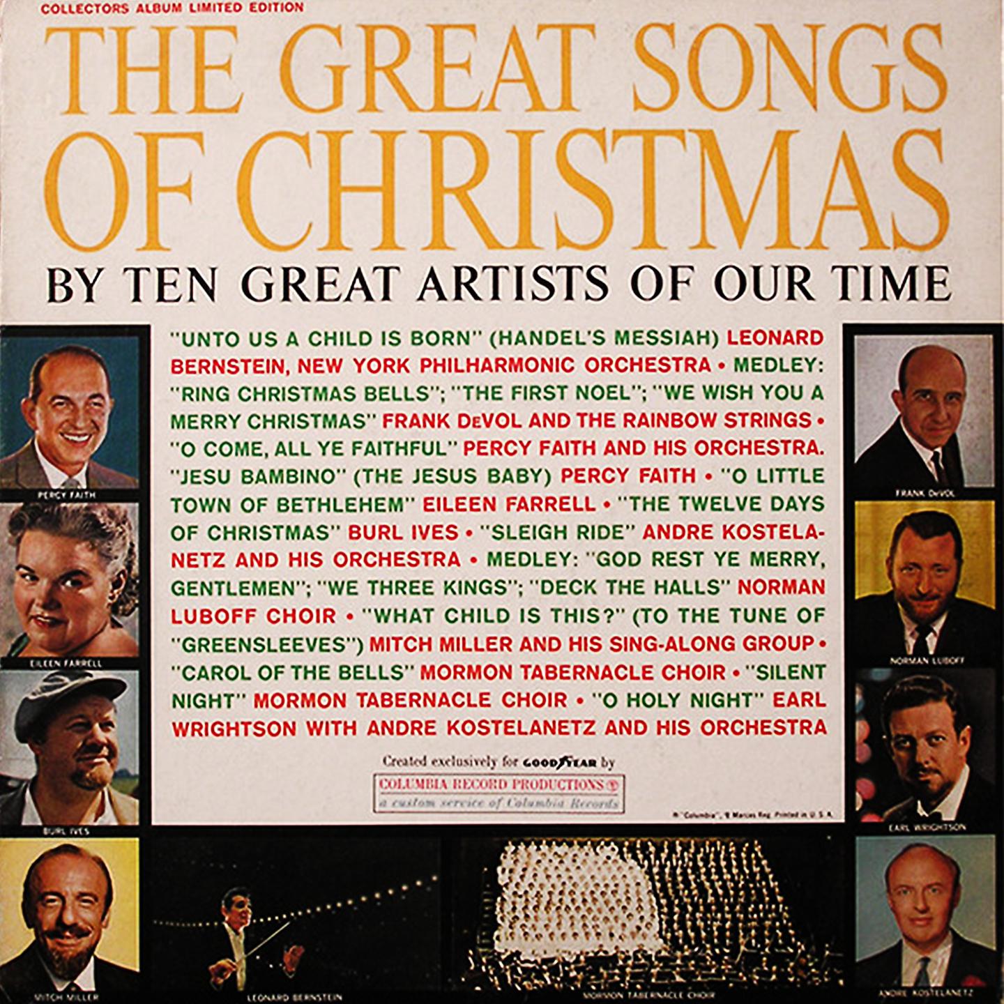 Постер альбома The Great Songs of Christmas Album Three