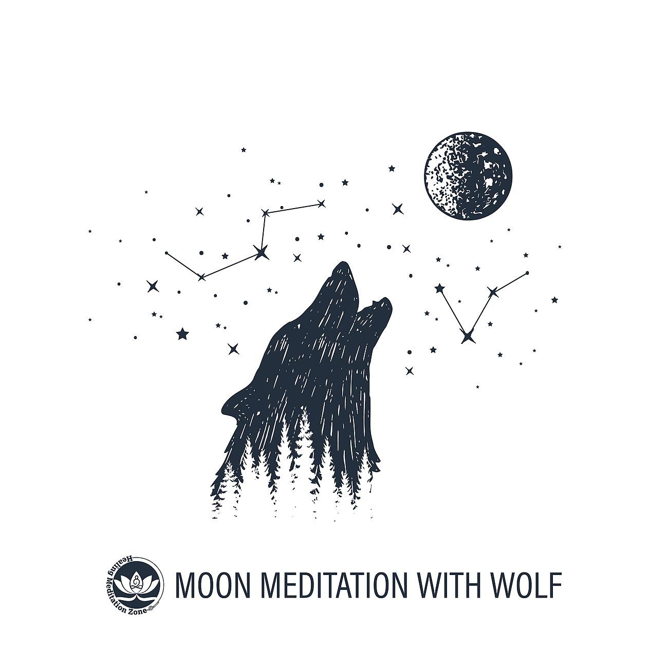 Постер альбома Moon Meditation with Wolf
