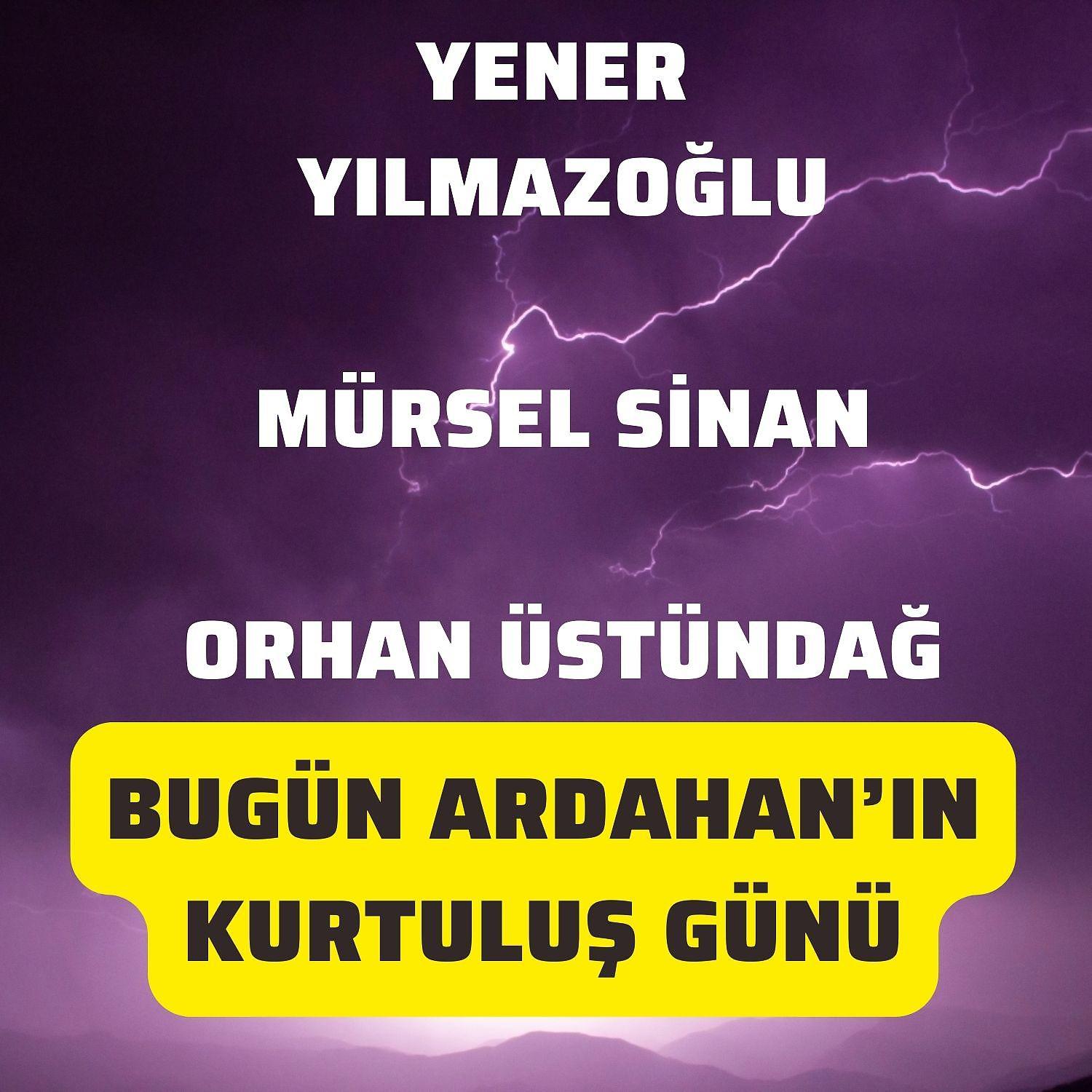 Постер альбома Bugün Ardahan'ın Kurtuluş Günü