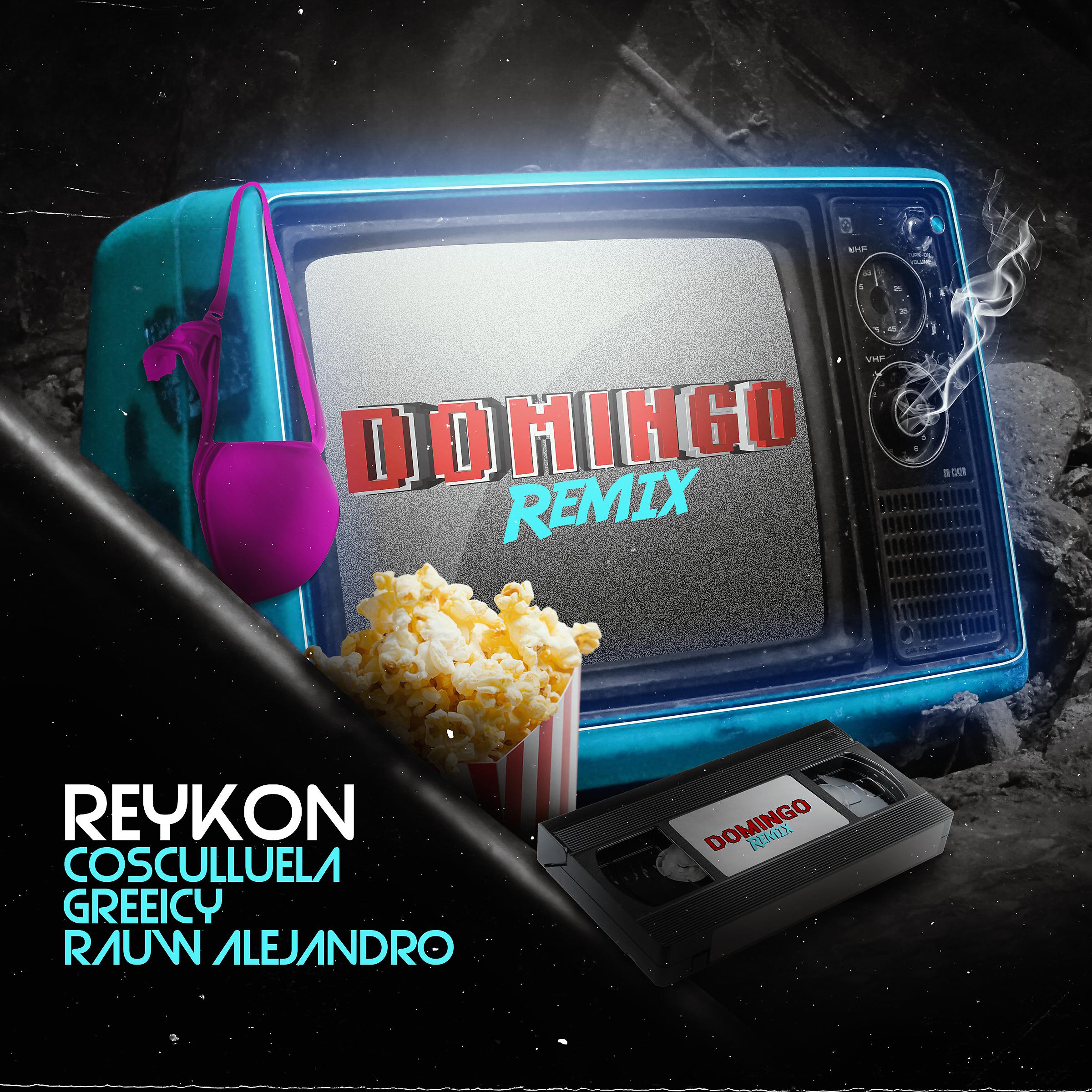 Постер альбома Domingo (Reykon, Cosculluela, Greeicy & Rauw Alejandro) [Remix]