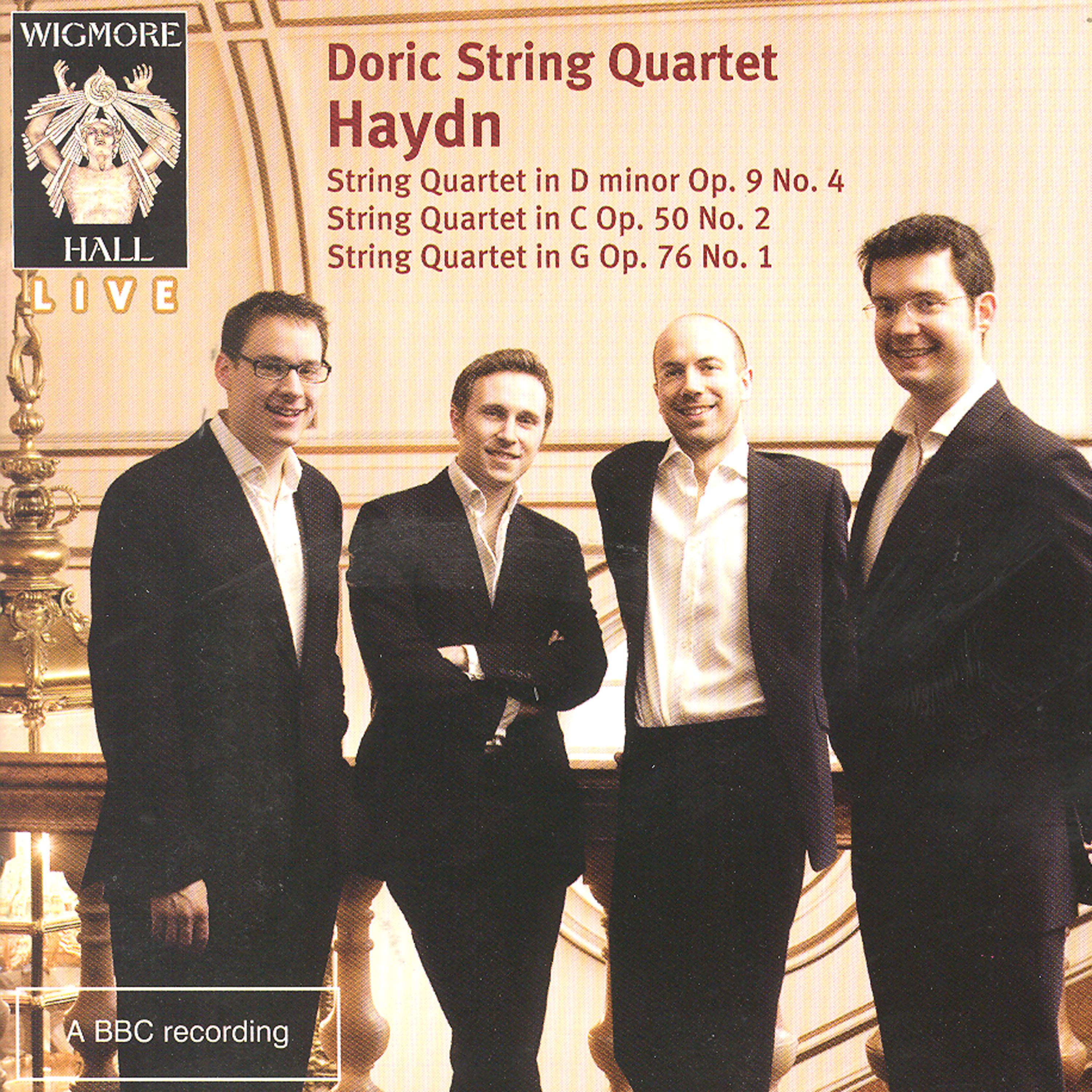 Постер альбома Haydn: Doric String Quartet - Wigmore Hall Live