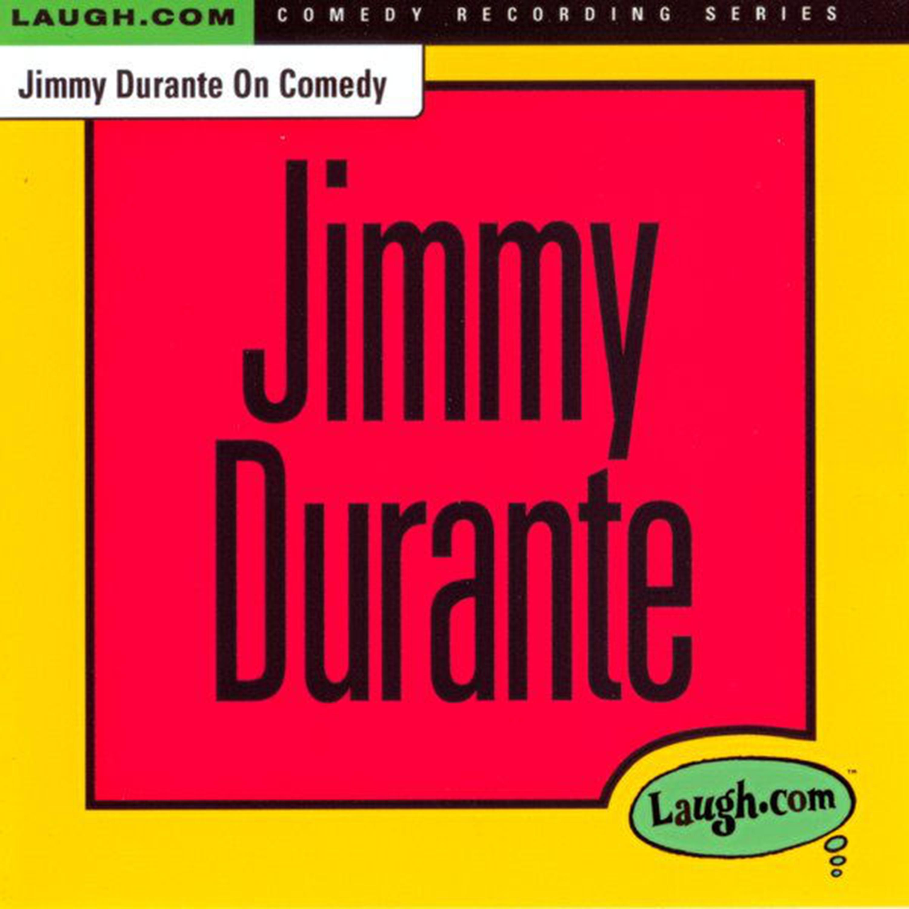 Постер альбома Jimmy Durante on Comedy