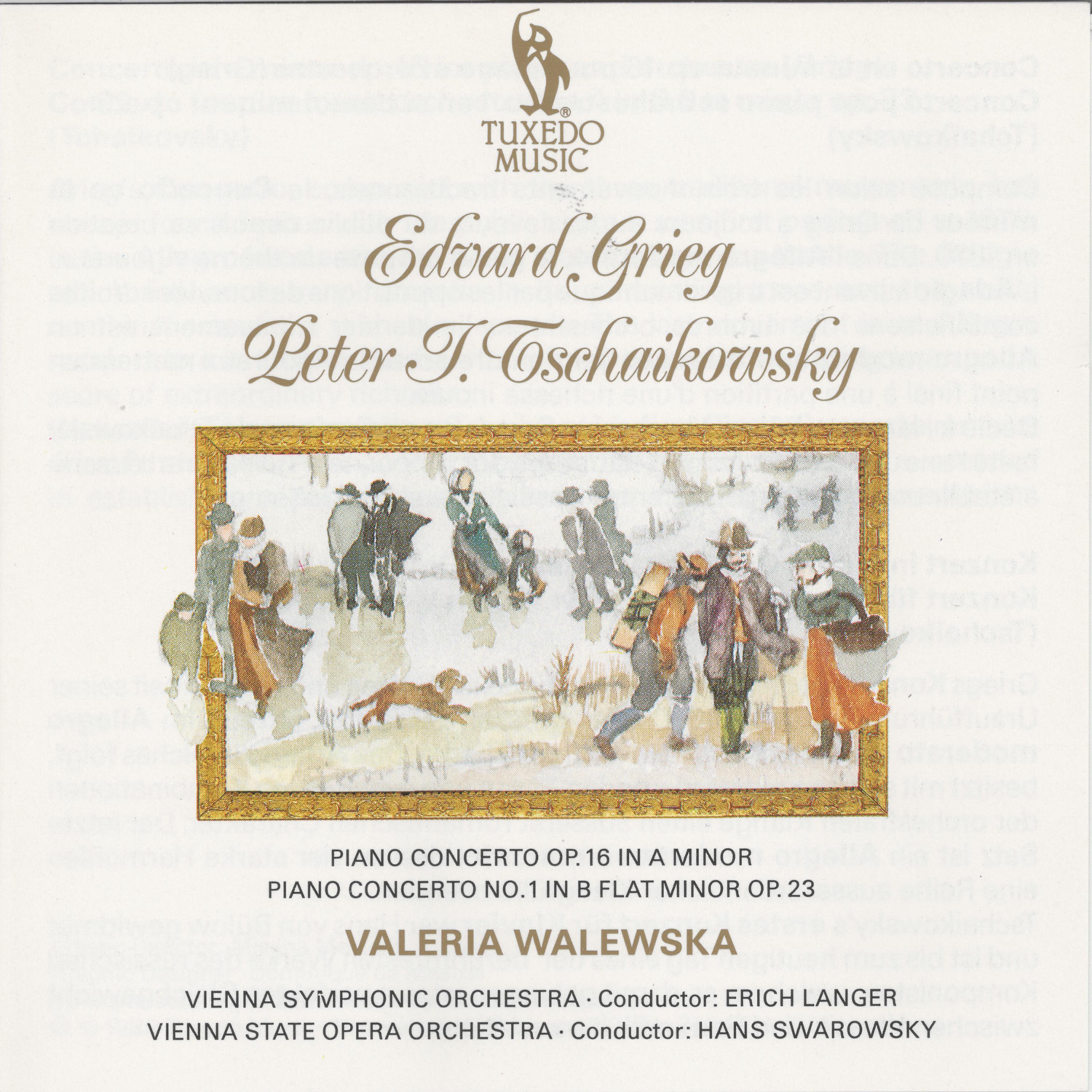 Постер альбома Grieg: Piano Concerto, Op. 16 / Tchaikovsky: Piano Concerto No. 1, Op. 23