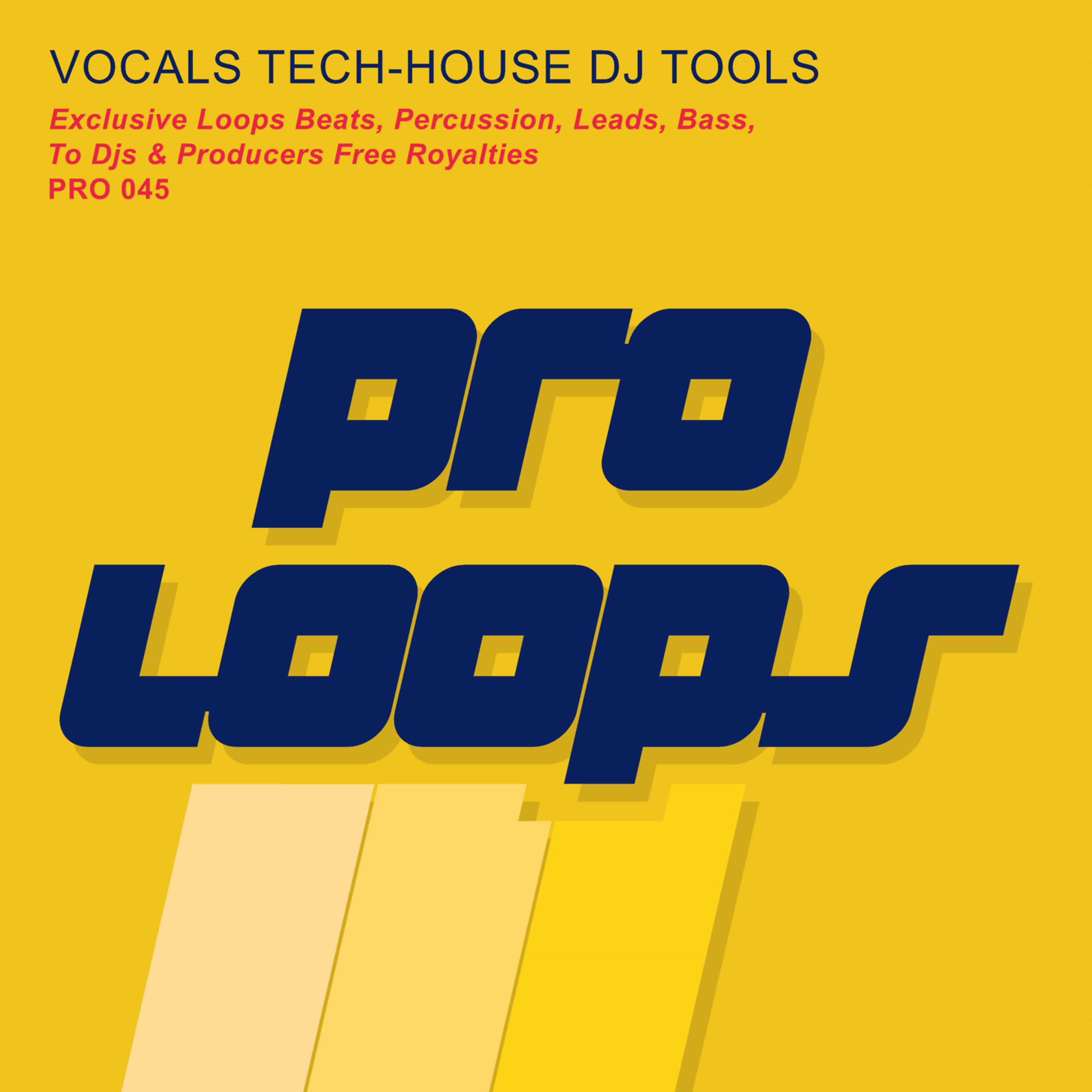 Постер альбома Vocals Tech-House DJ Tools