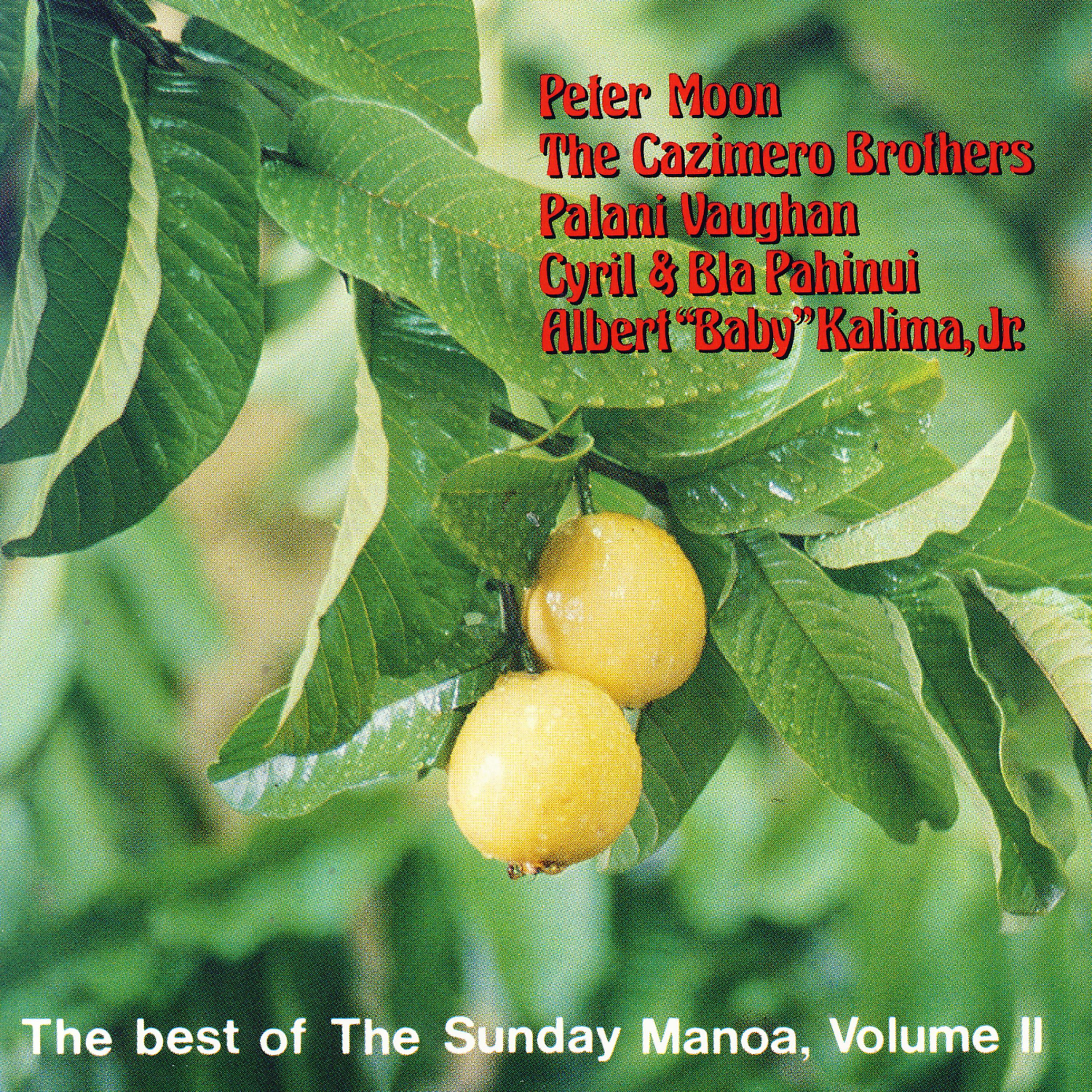 Постер альбома The Best Of The Sunday Manoa, Volume II