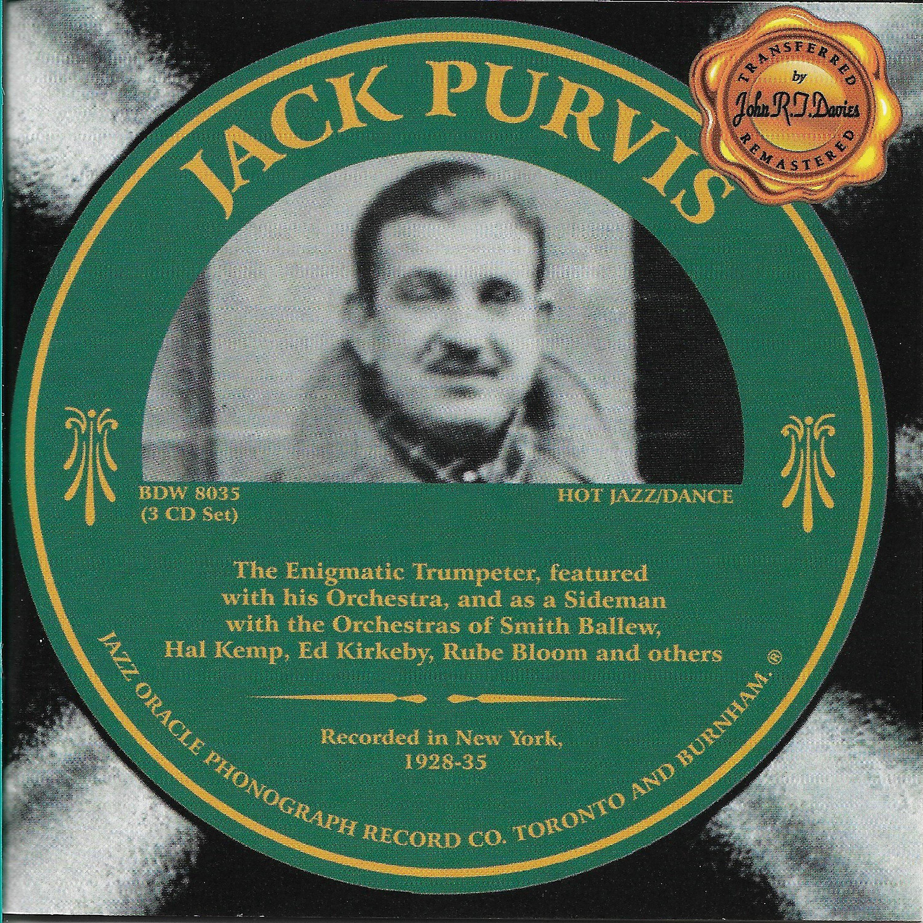 Постер альбома Jack Purvis 1928-1935