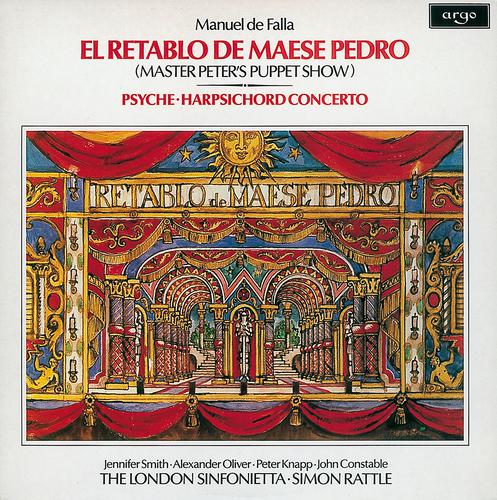 Постер альбома Falla: El Retablo de Maese Pedro; Harpsichord Concerto; Psyche