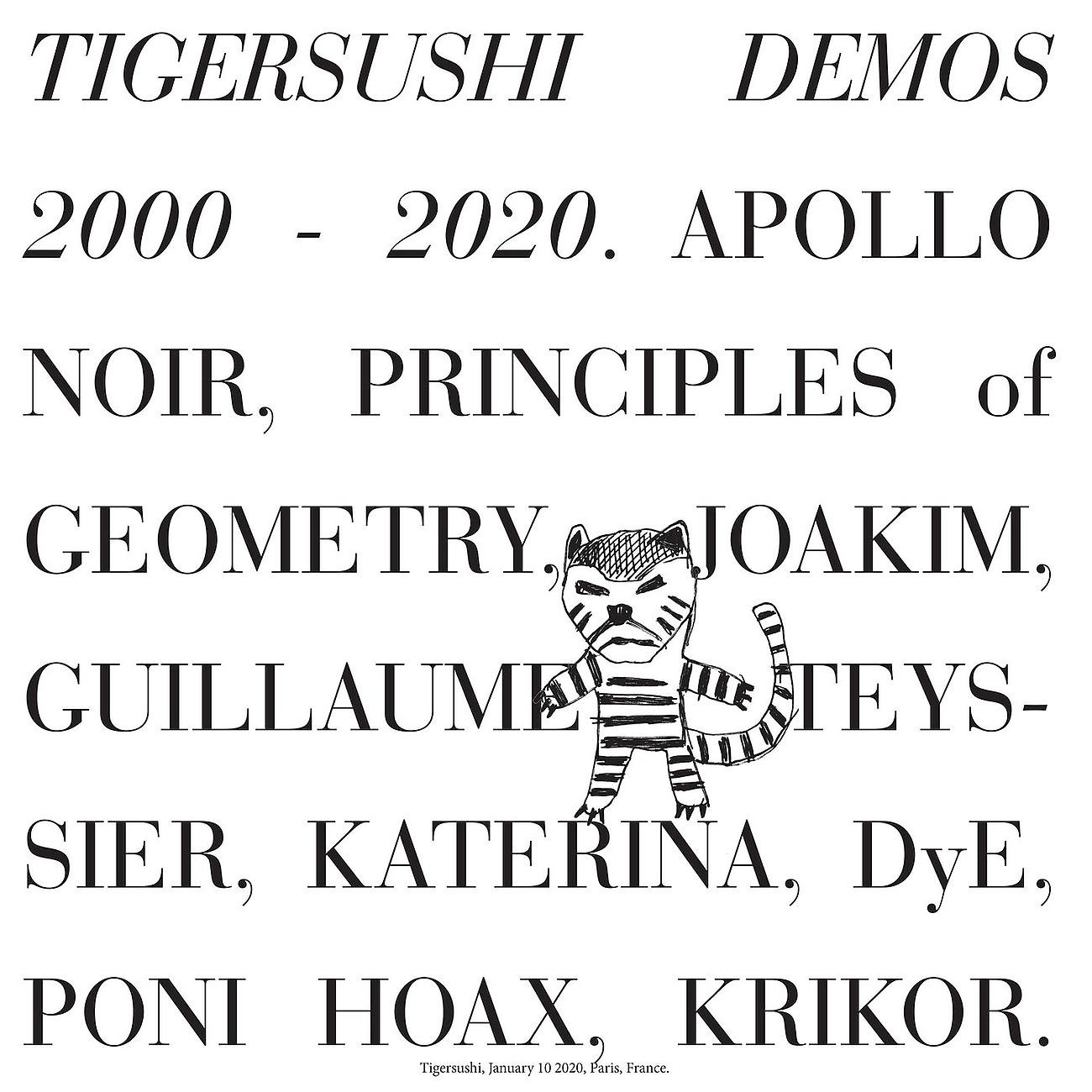 Постер альбома TIGERSUSHI DEMOS 2000-2020