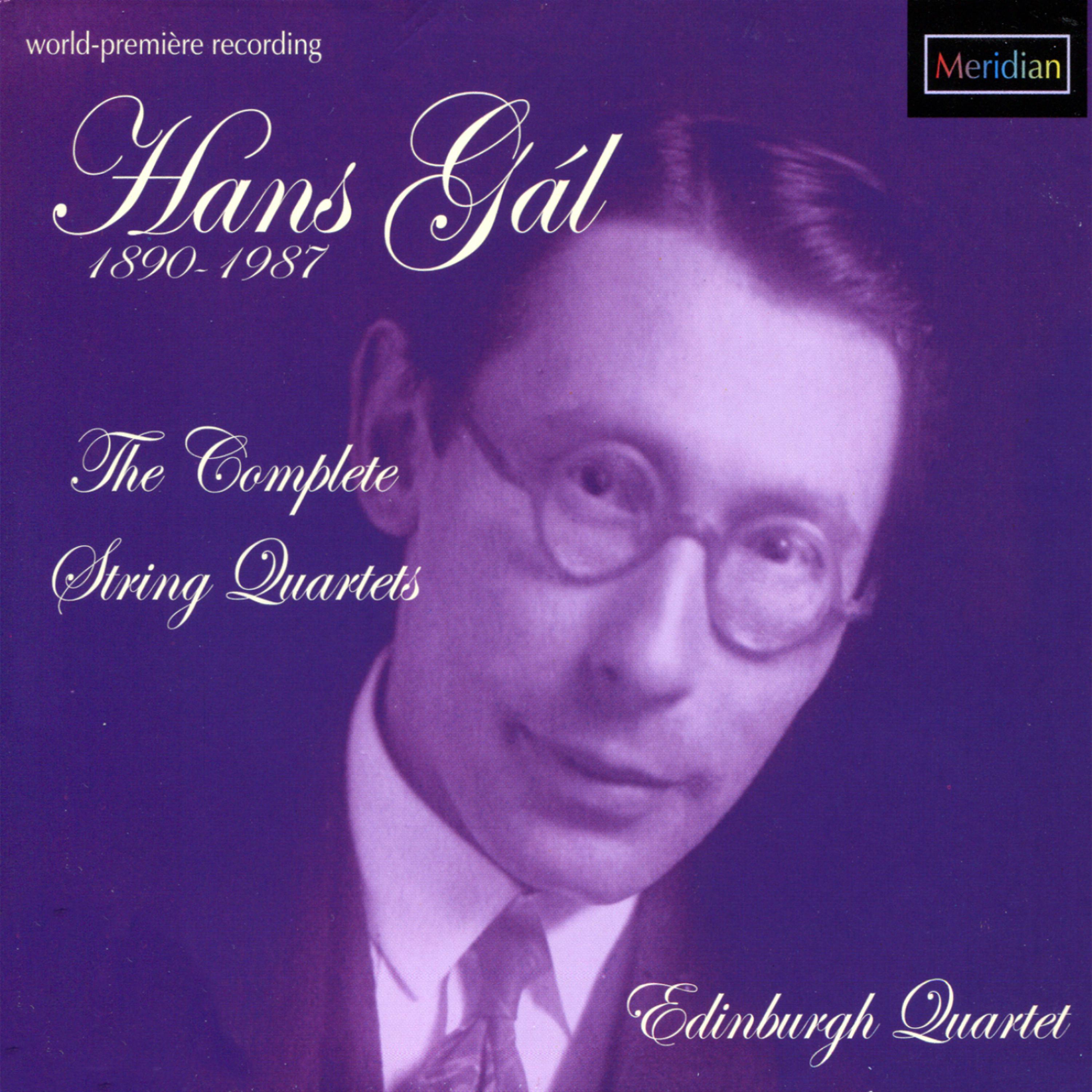 Постер альбома Hans Gál: The Complete String Quartets