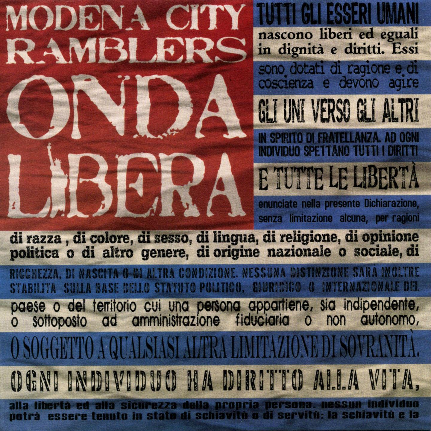 Постер альбома Onda libera
