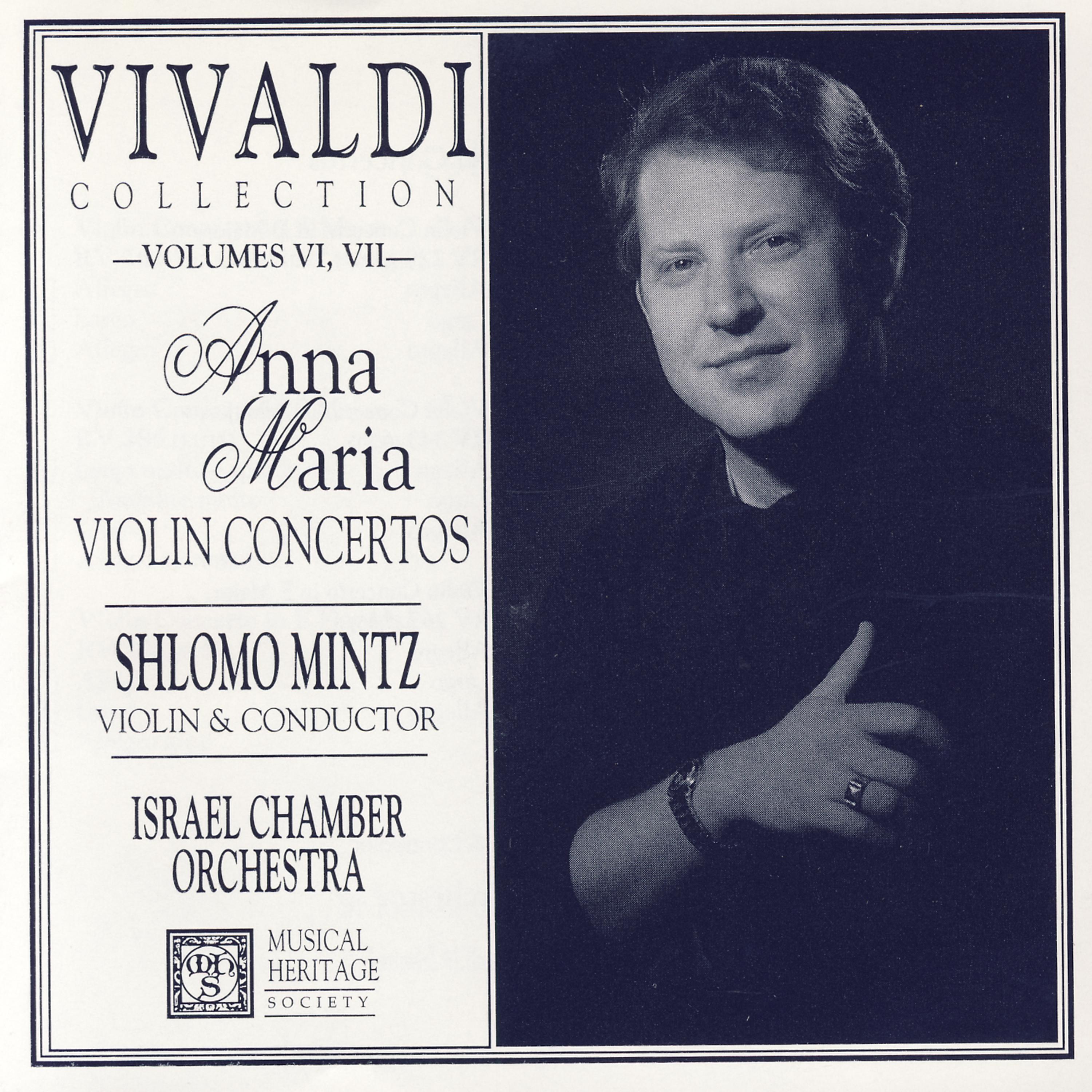 Постер альбома Vivaldi: Violin Concertos, Vol. 7: Anna Maria Violin Concertos