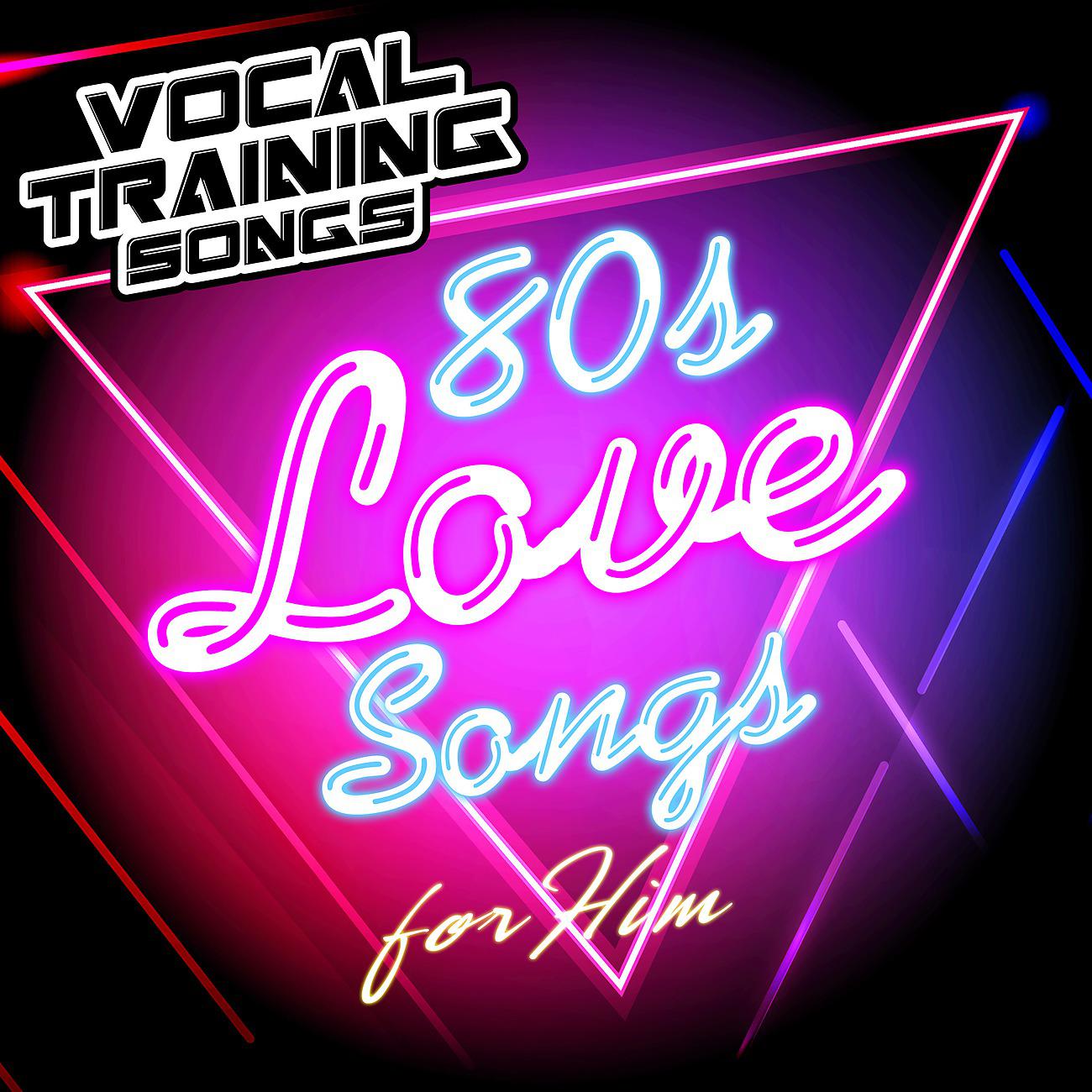 Постер альбома 80s Love Songs for Him - Vocal Training Songs