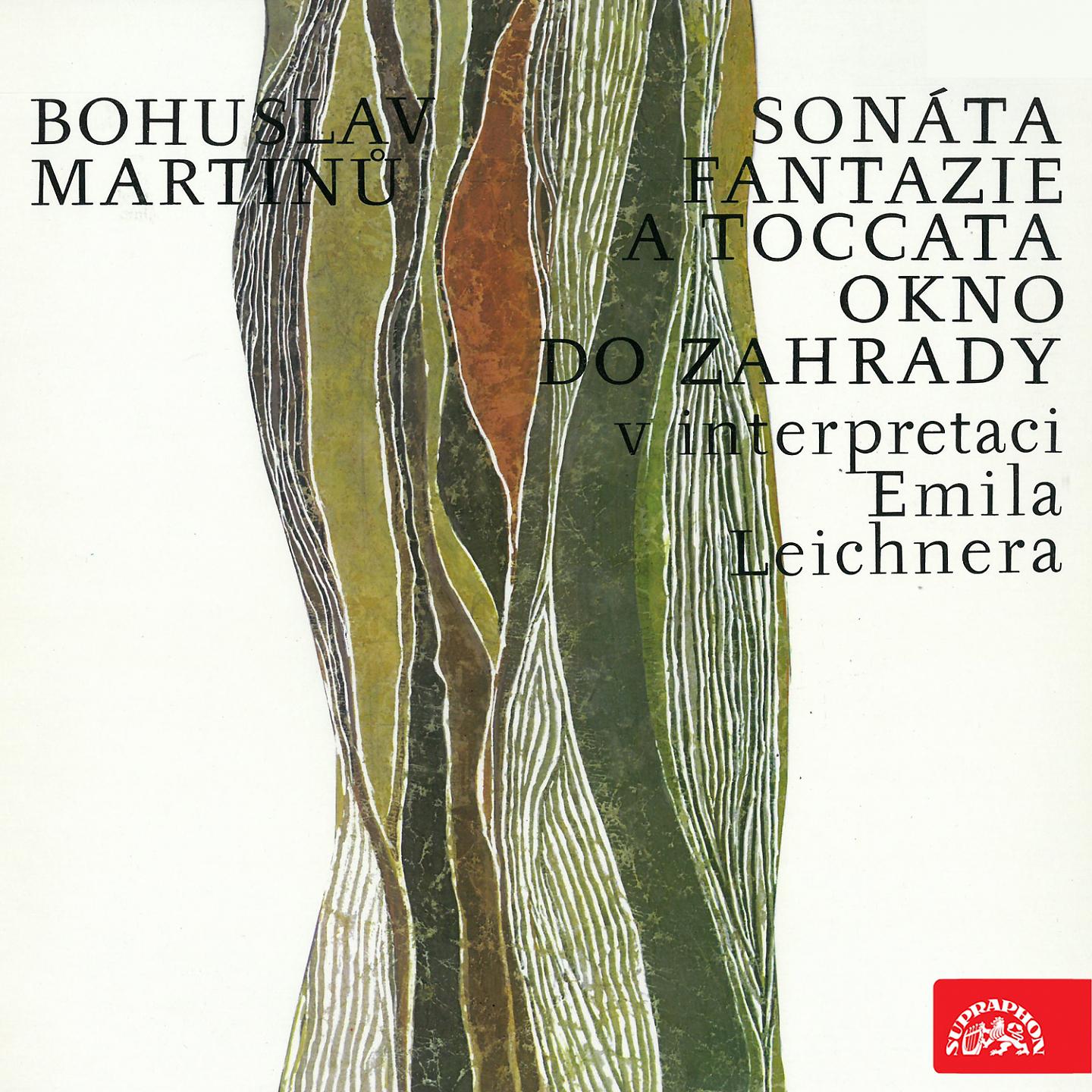 Постер альбома Martinů: Sonata, Fantaisie et Toccata, Fenêtre sur le jardin