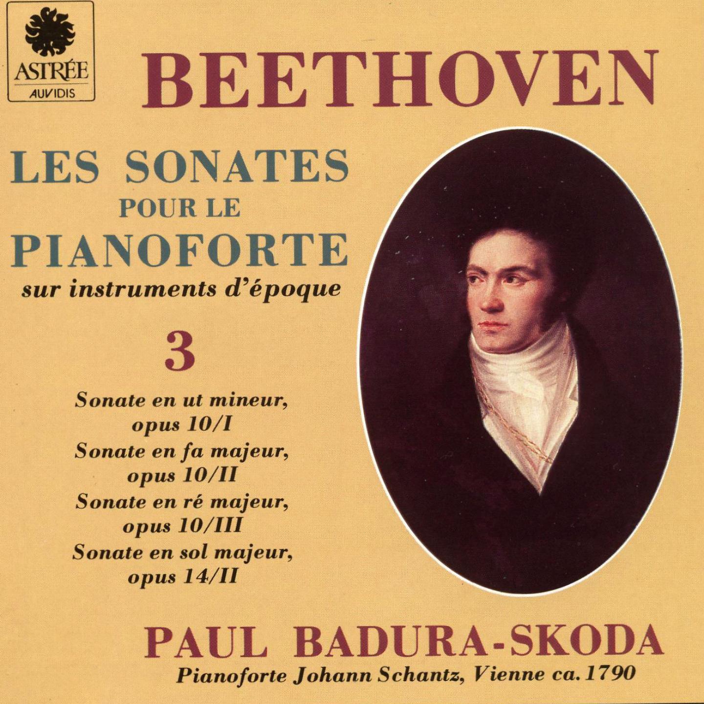 Постер альбома Beethoven: Les sonates pour le piano-forte sur instruments d'époque, Vol. 3