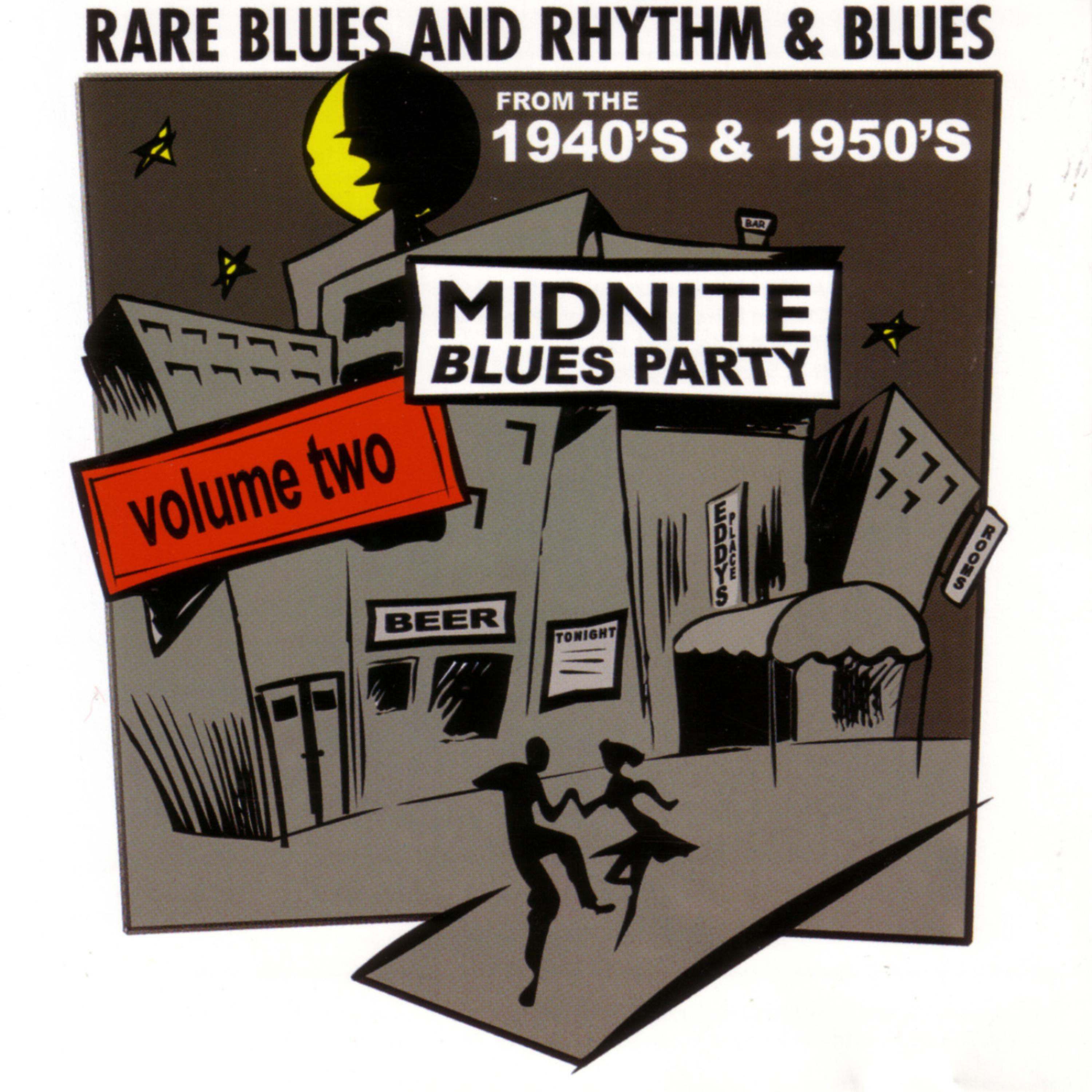 Постер альбома Midnite Blues Party - Volume Two - Rare Rhythm And Blues From The 1940's & 1950's