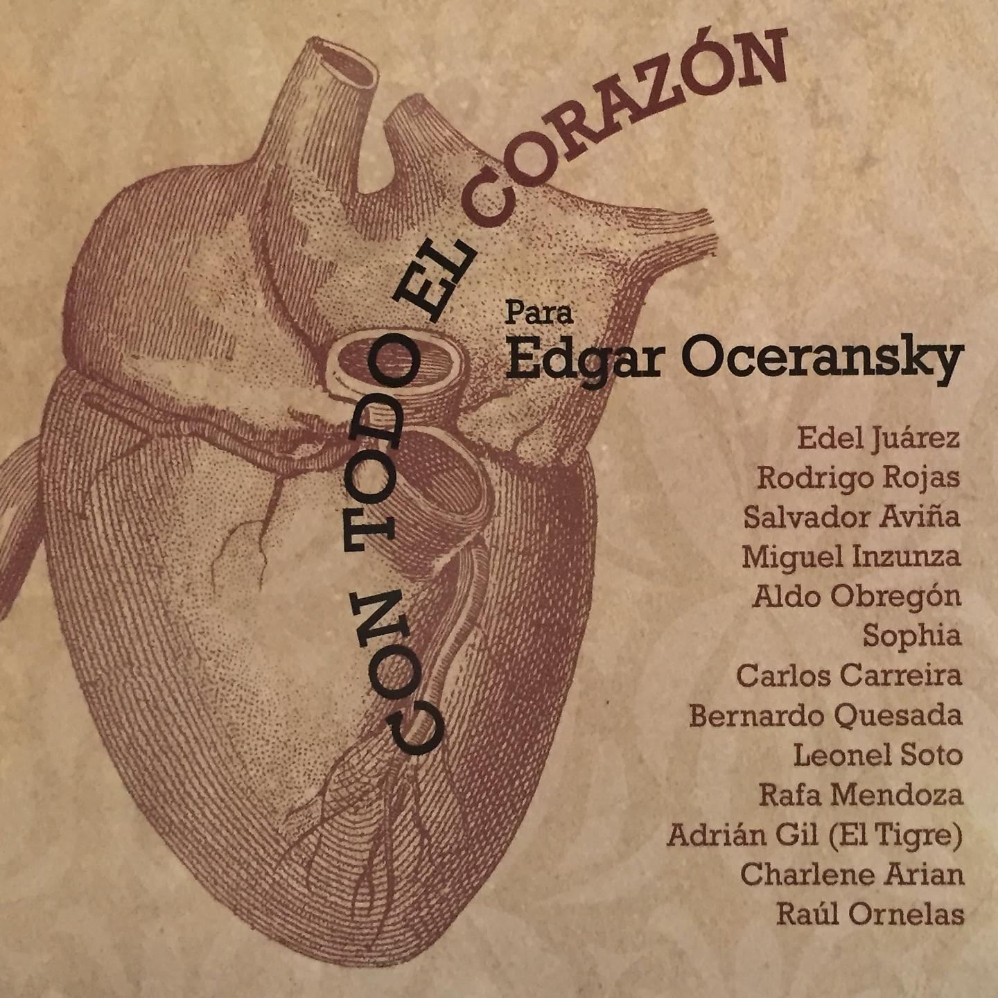 Постер альбома Con Todo el Corazón para Edgar Oceransky