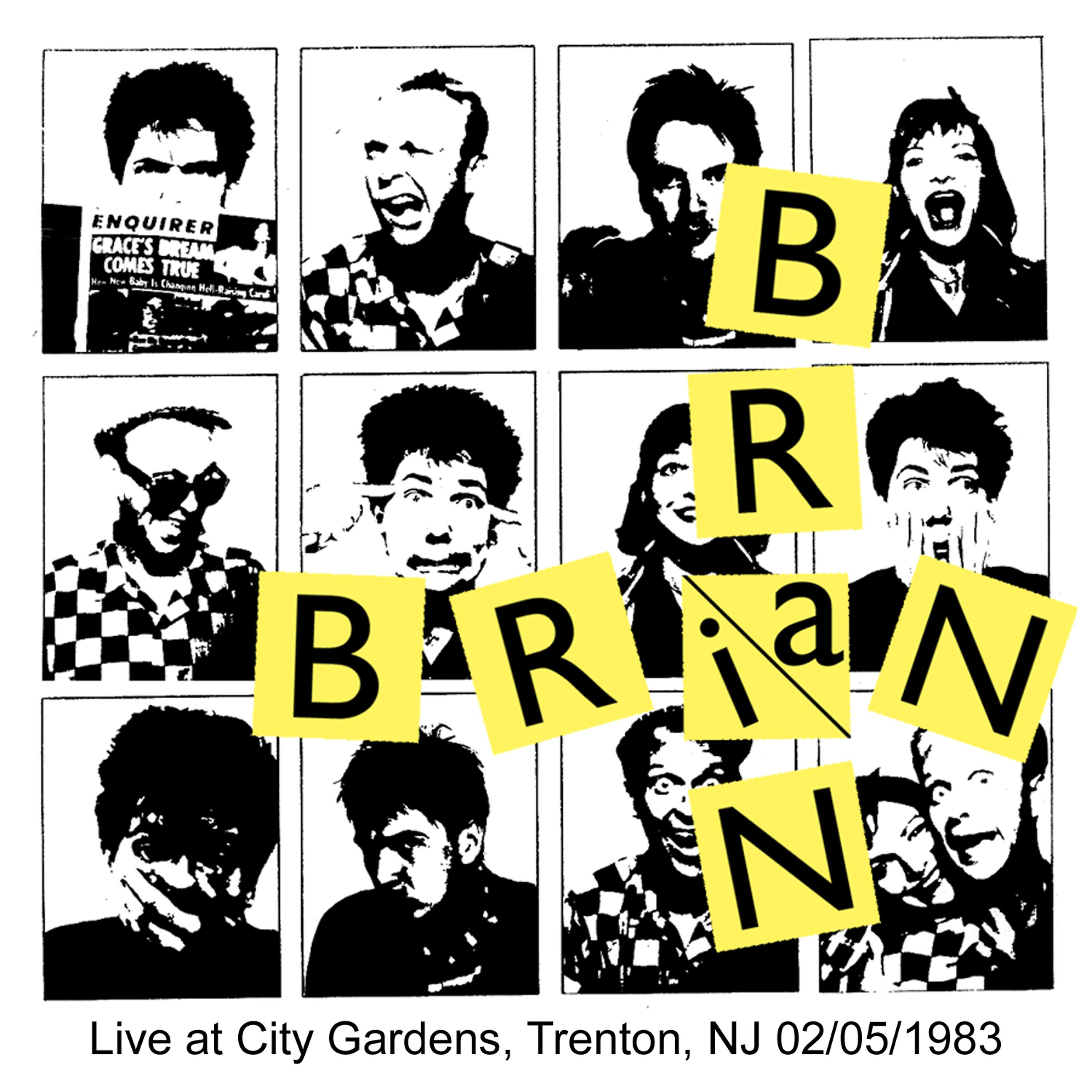 Постер альбома City Gardens, Trenton, NJ 02/05/83