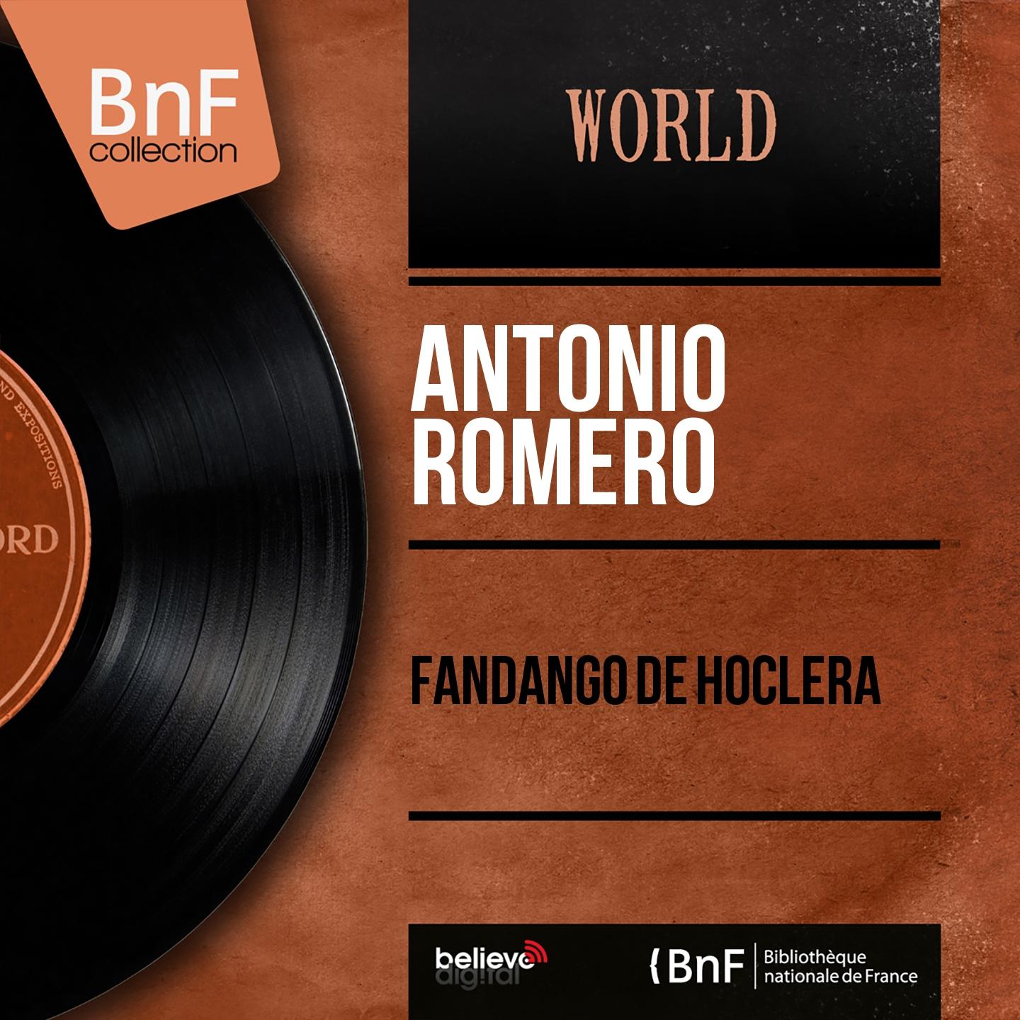 Постер альбома Fandango de Hoclera (Mono Version)