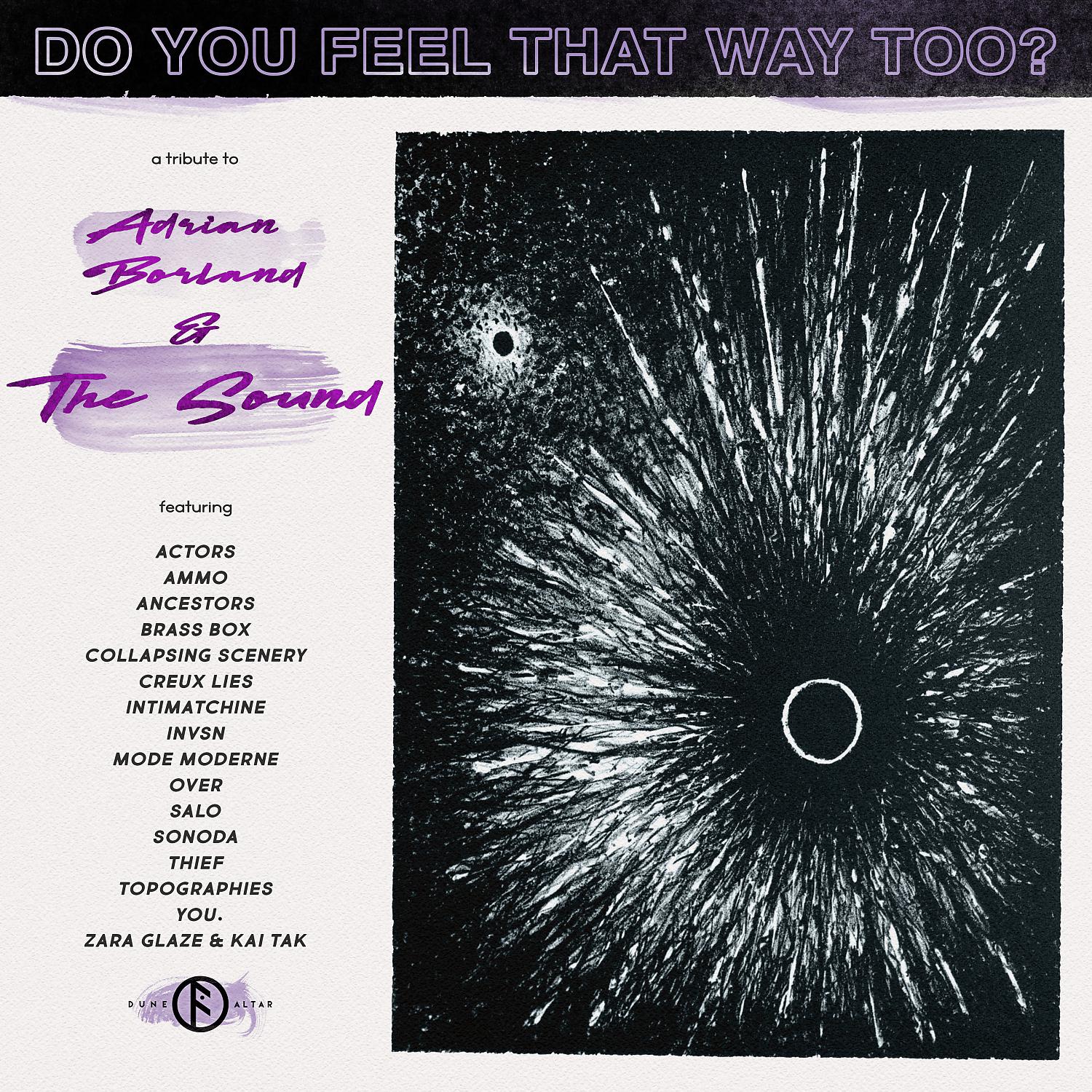 Постер альбома Do You Feel That Way Too?  A Tribute to The Sound