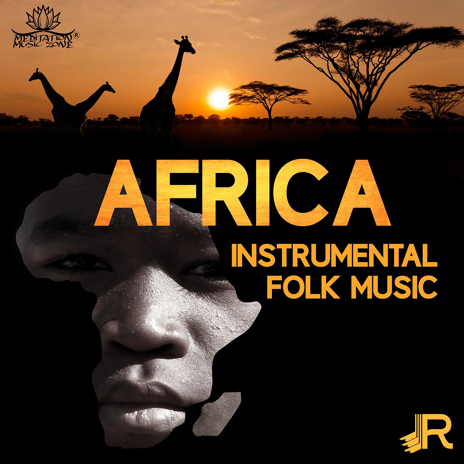 Постер альбома Africa: Instrumental Folk Music – Relaxing Traditional Tribal Ambience for Studying, Work, Stress Relief & Meditation