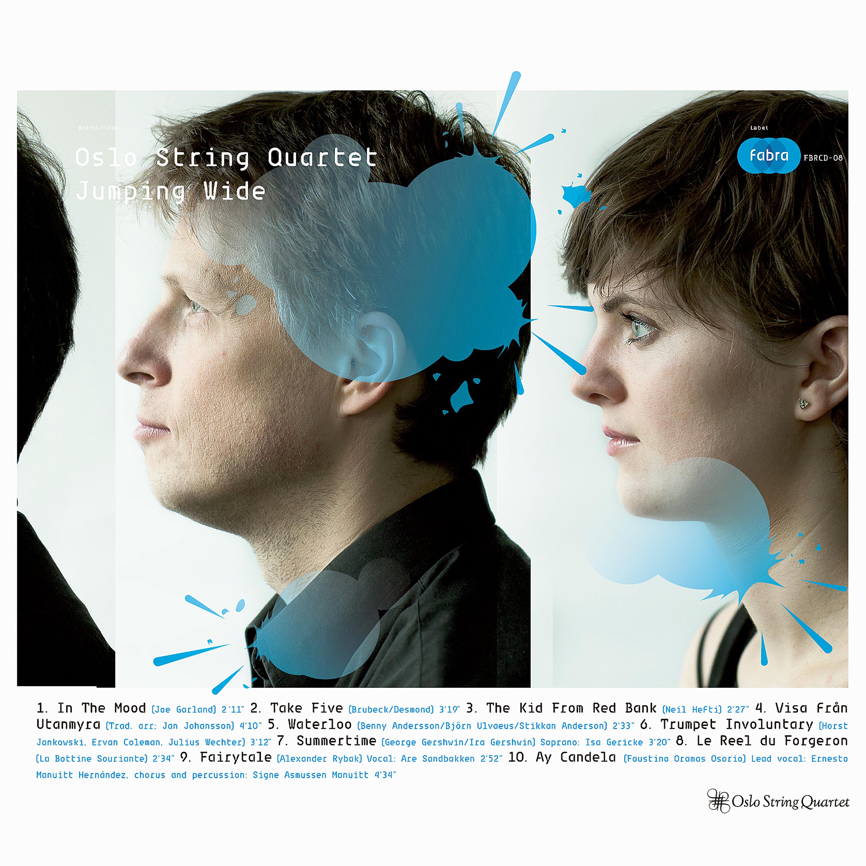 Постер альбома Oslo String Quartet Jumping Wide