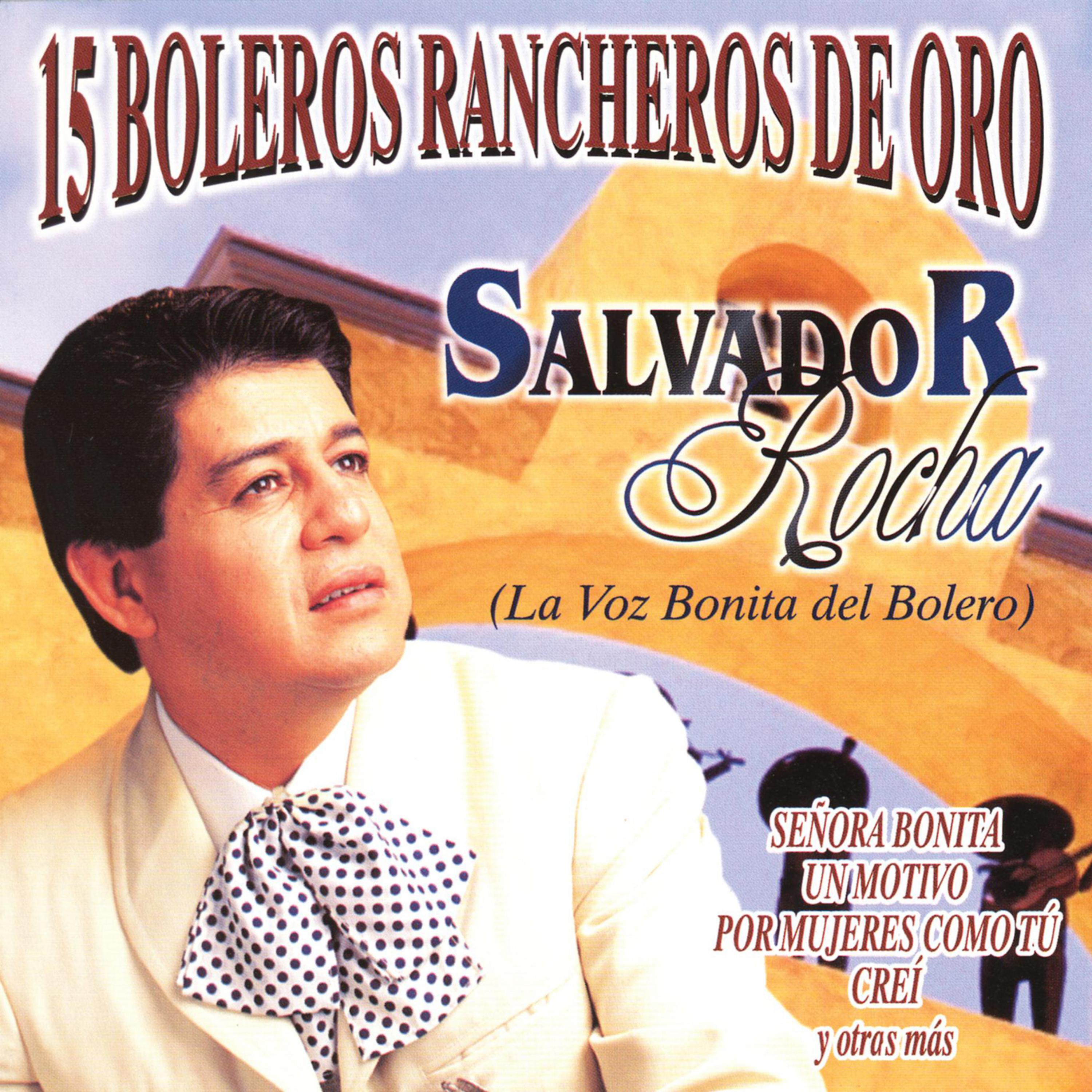 Постер альбома 15 Boleros Rancheros de Oro - Salvador Rocha, La Voz Bonita del Bolero