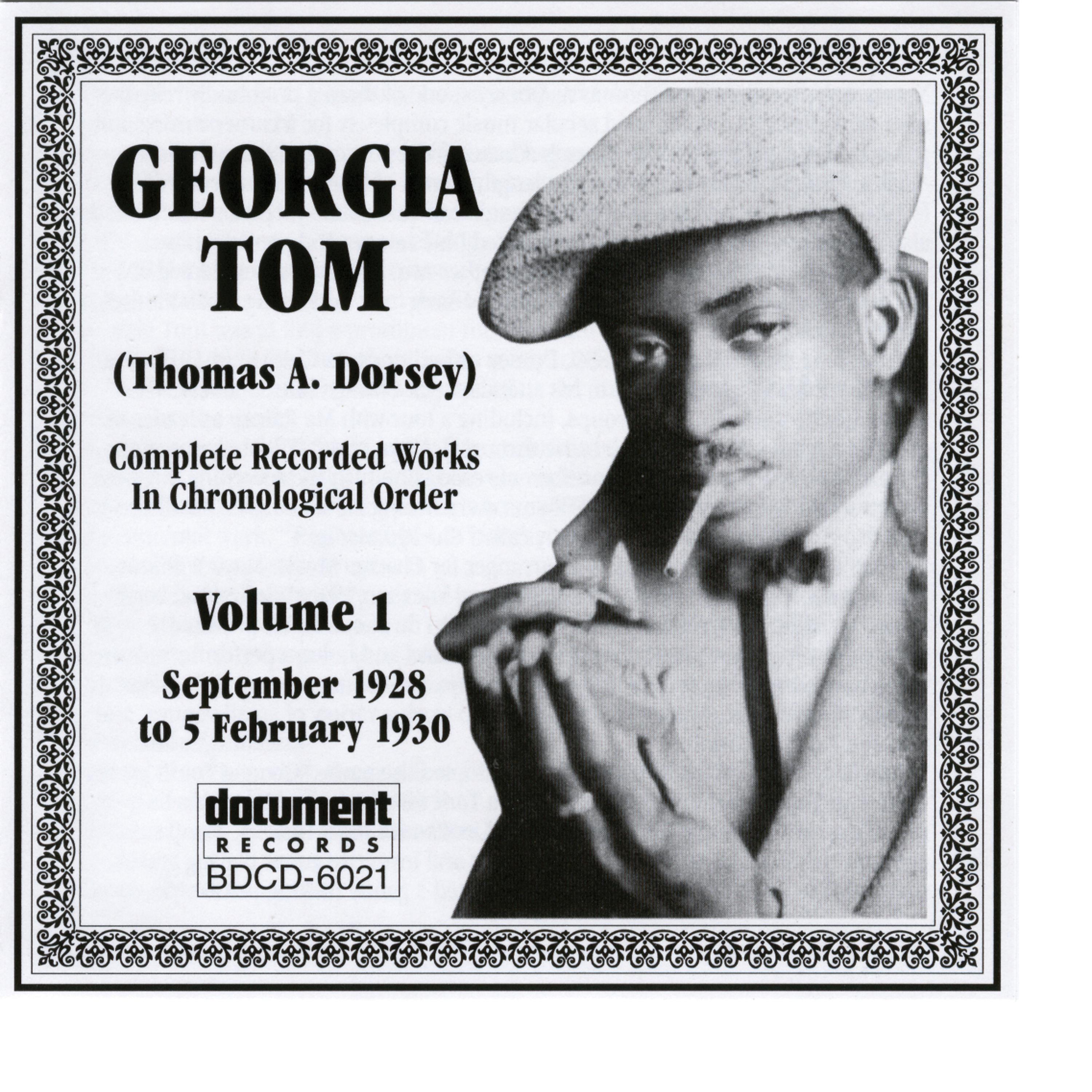 Постер альбома Georgia Tom (Thomas A. Dorsey) Vol. 1 (1928-1930)
