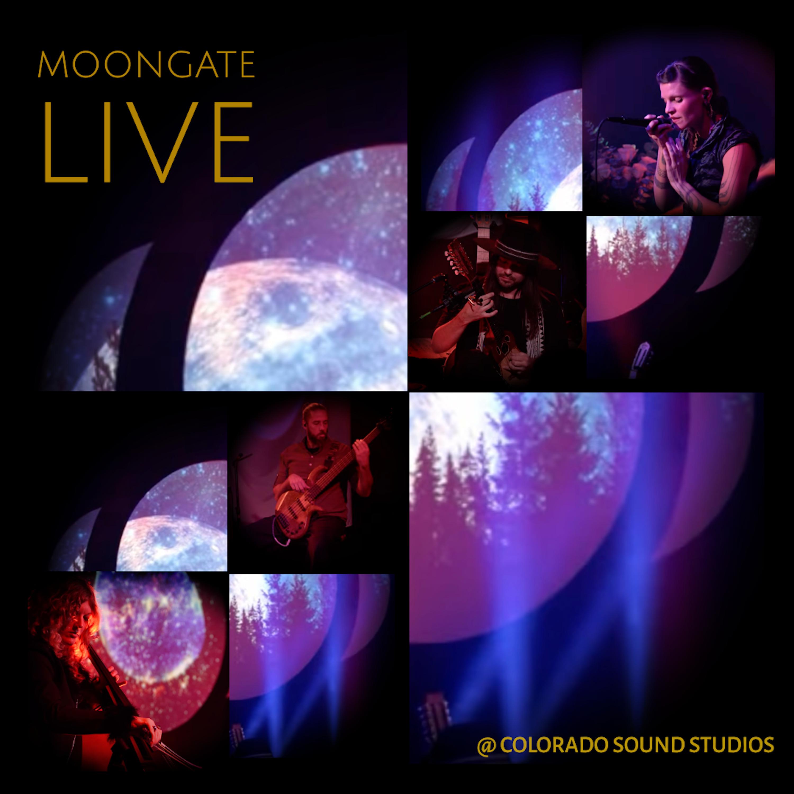 Постер альбома Moongate Live @ Colorado Sound Studios