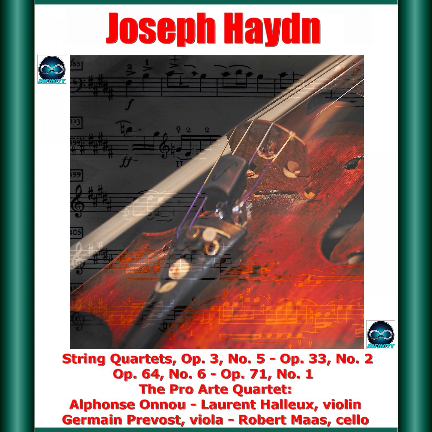 Постер альбома Haydn: String Quartets, Op. 3, No. 5 - Op. 33, No. 2 - Op. 64, No. 6 - Op. 71, No. 1