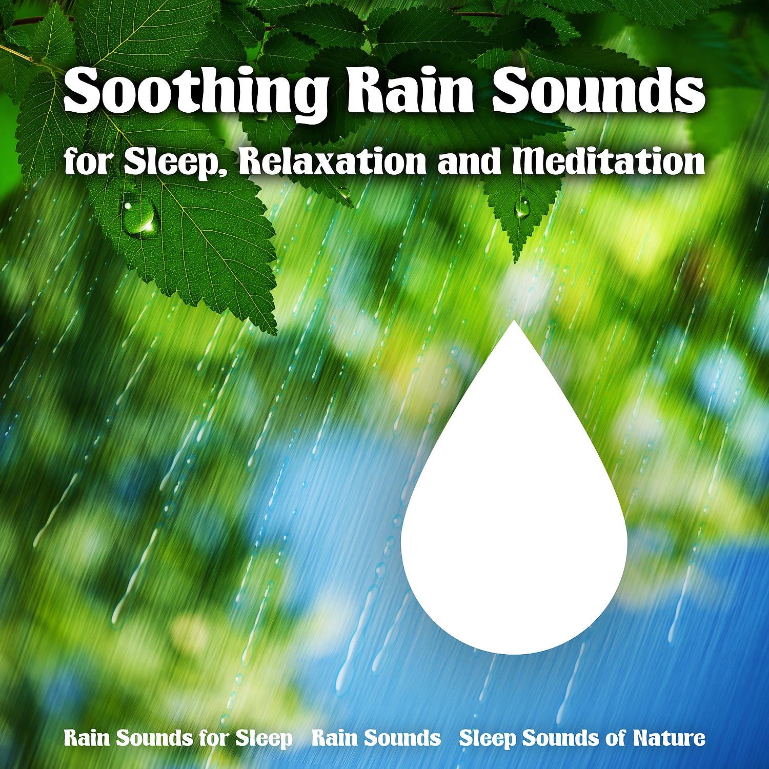 Постер альбома Soothing Rain Sounds for Sleep, Relaxation and Meditation