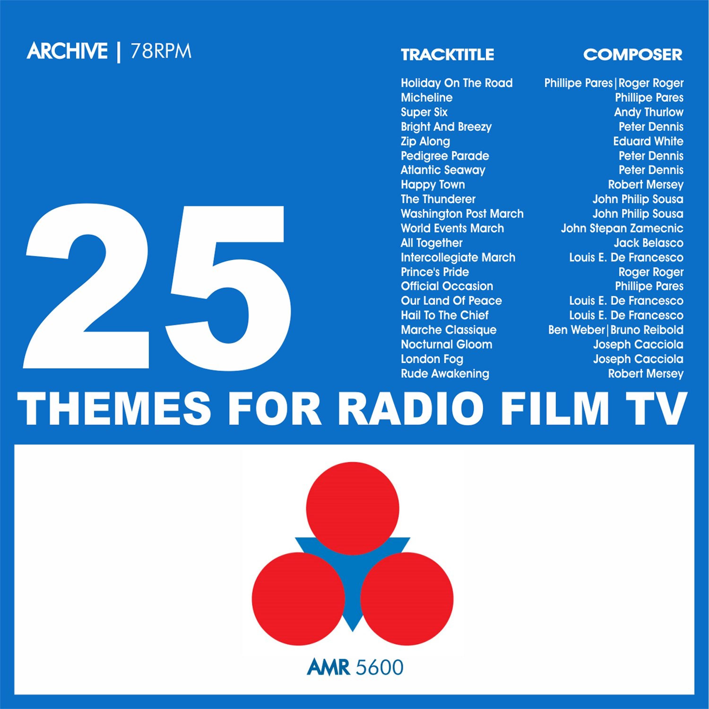 Постер альбома Themes for Radio, Film Television, Vol. 25