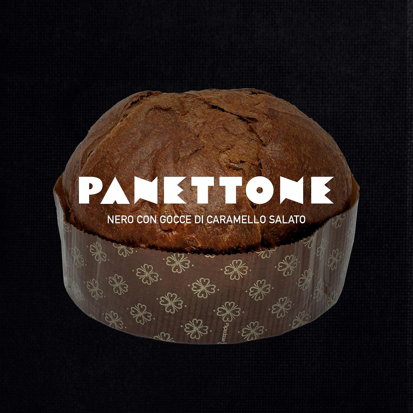 Постер альбома Panettone nero con gocce di caramello salato