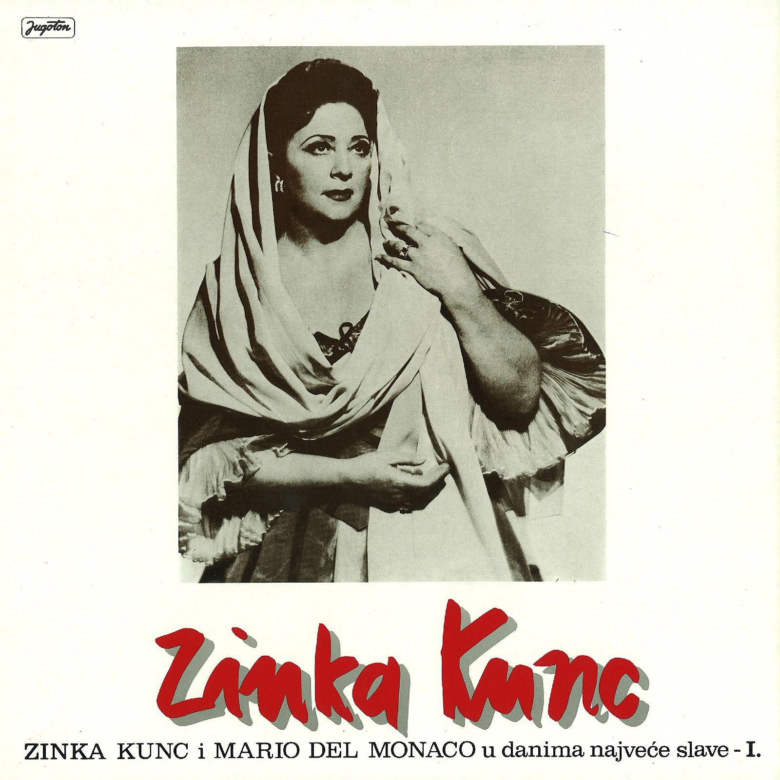Постер альбома Zinka Kunc and Mario del Monaco in the days of greatest glory - 75 for 75