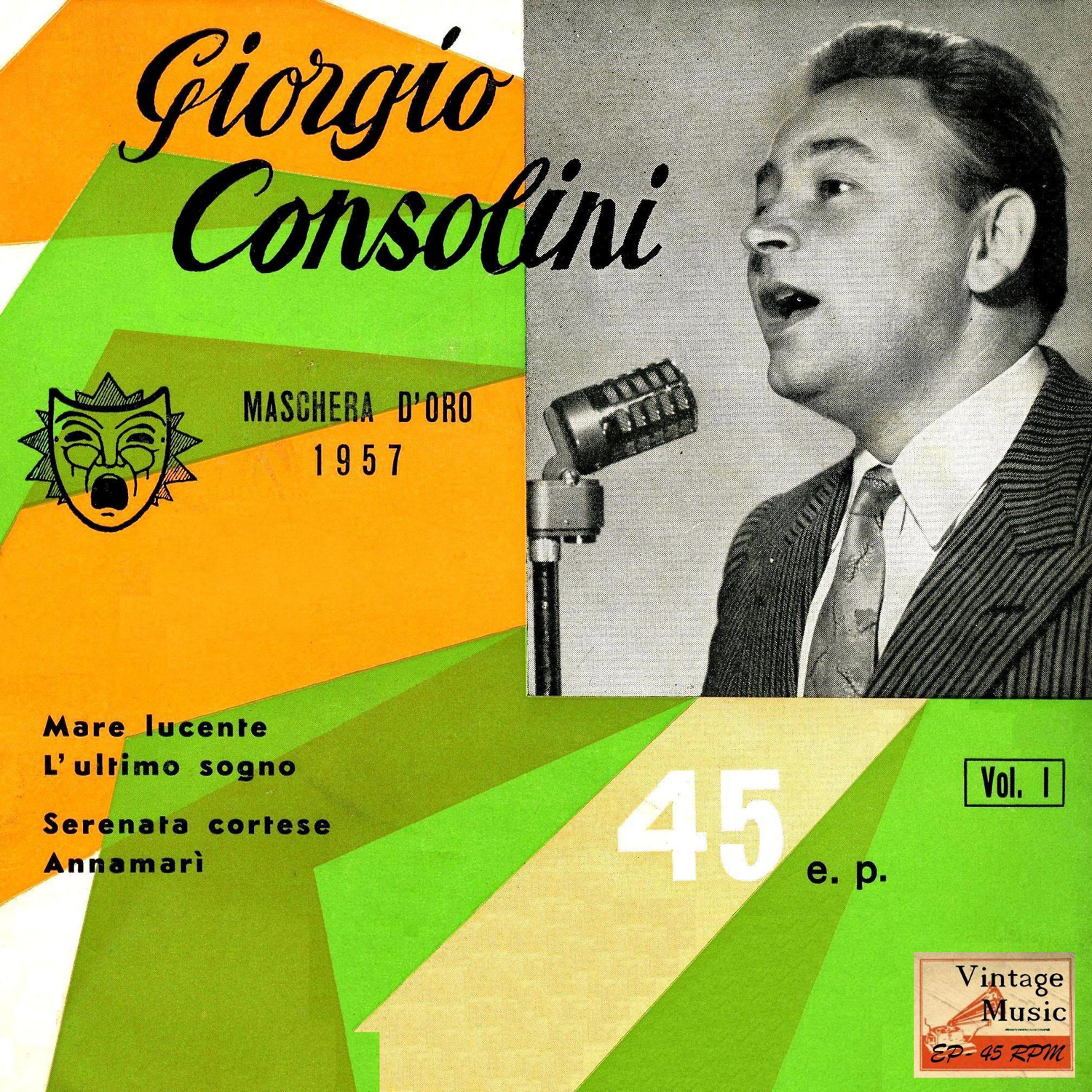 Постер альбома Vintage Italian Song No. 41 - EP: Mare Lucente