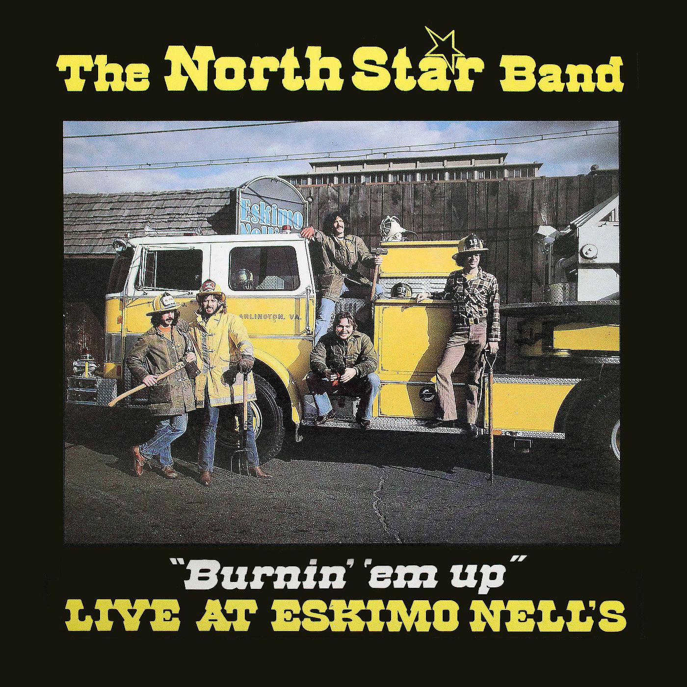 Постер альбома "Burnin' 'em up"(Live at Eskimo Nell's)