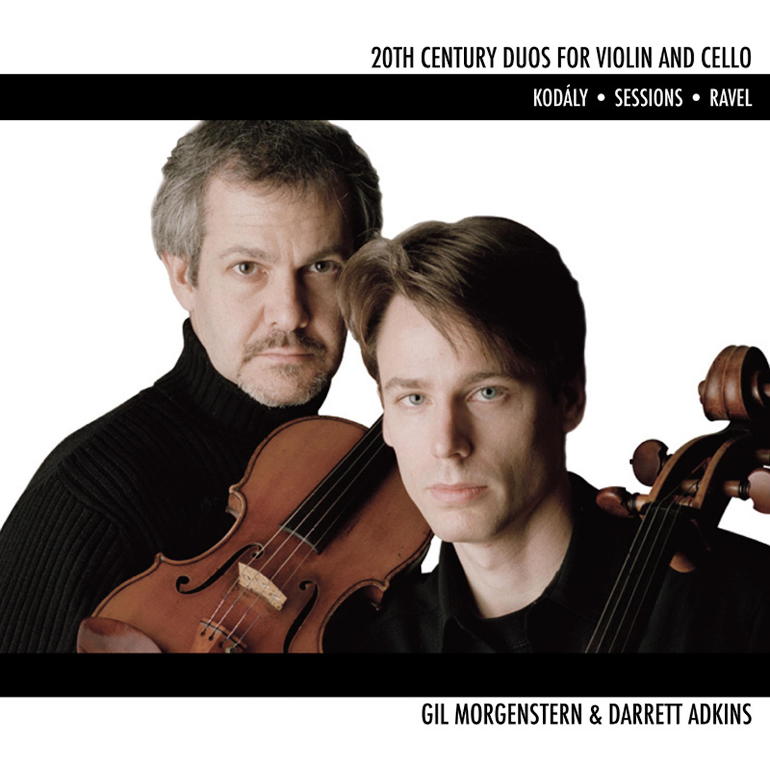 Постер альбома 20th Century Duos for Violin and Cello