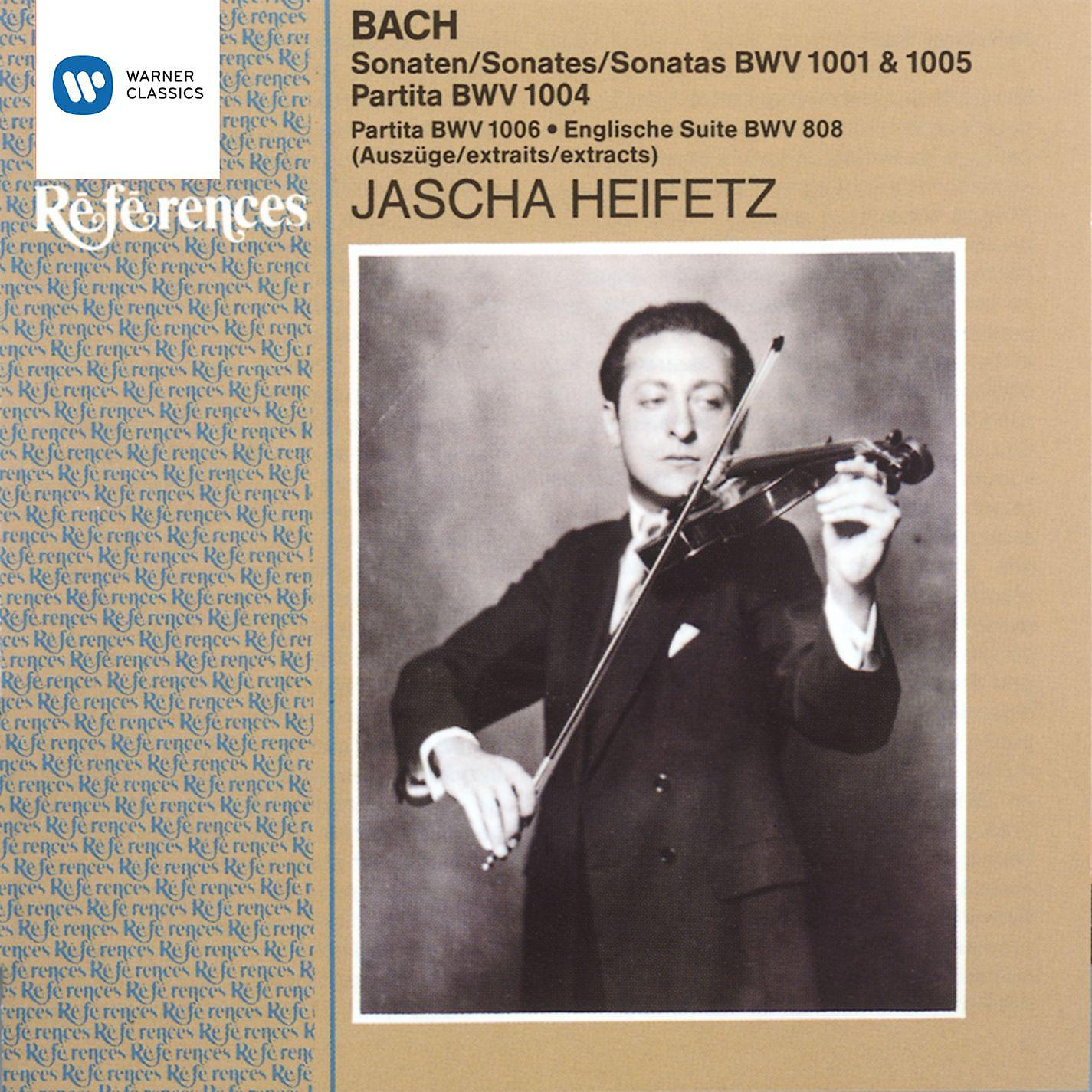 Постер альбома Heifetz plays Bach