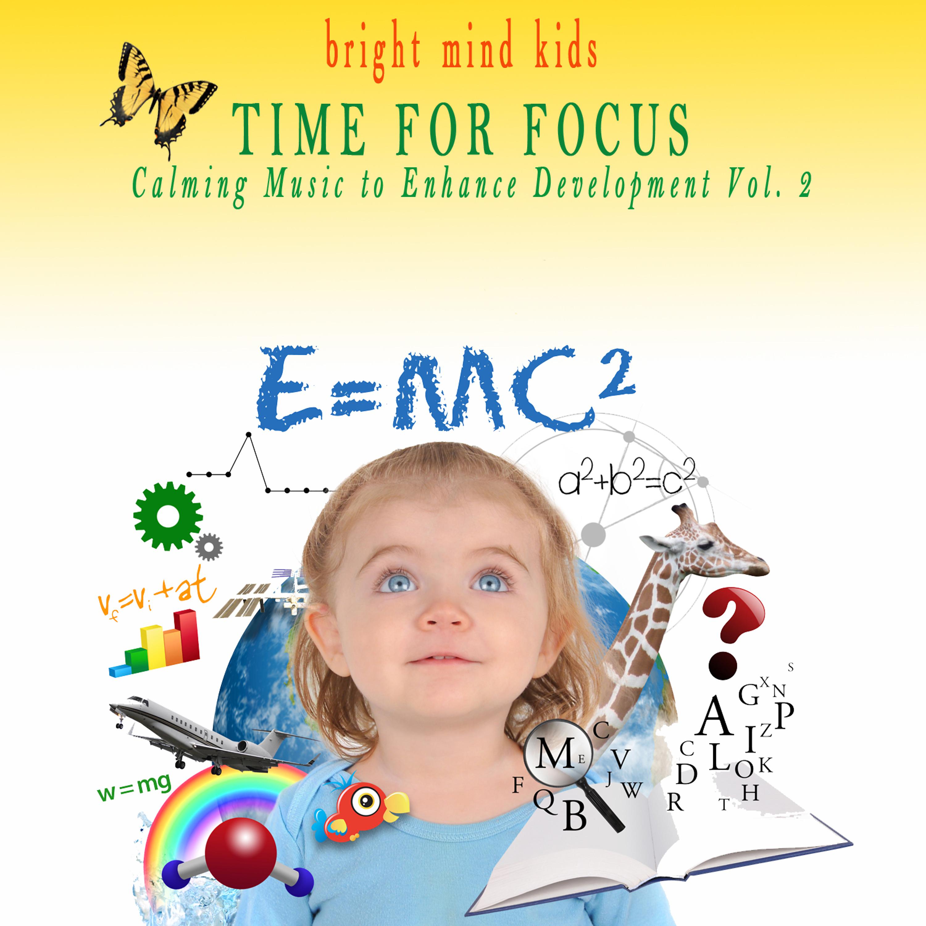 Постер альбома Time for Focus: Calming Music to Enhance Development (Bright Mind Kids), Vol. 2