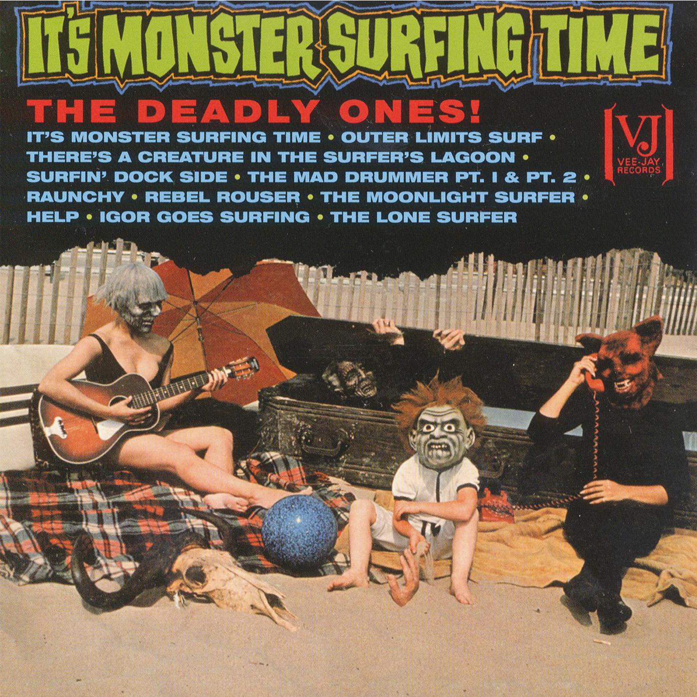 Постер альбома It's Monster Surfing Time